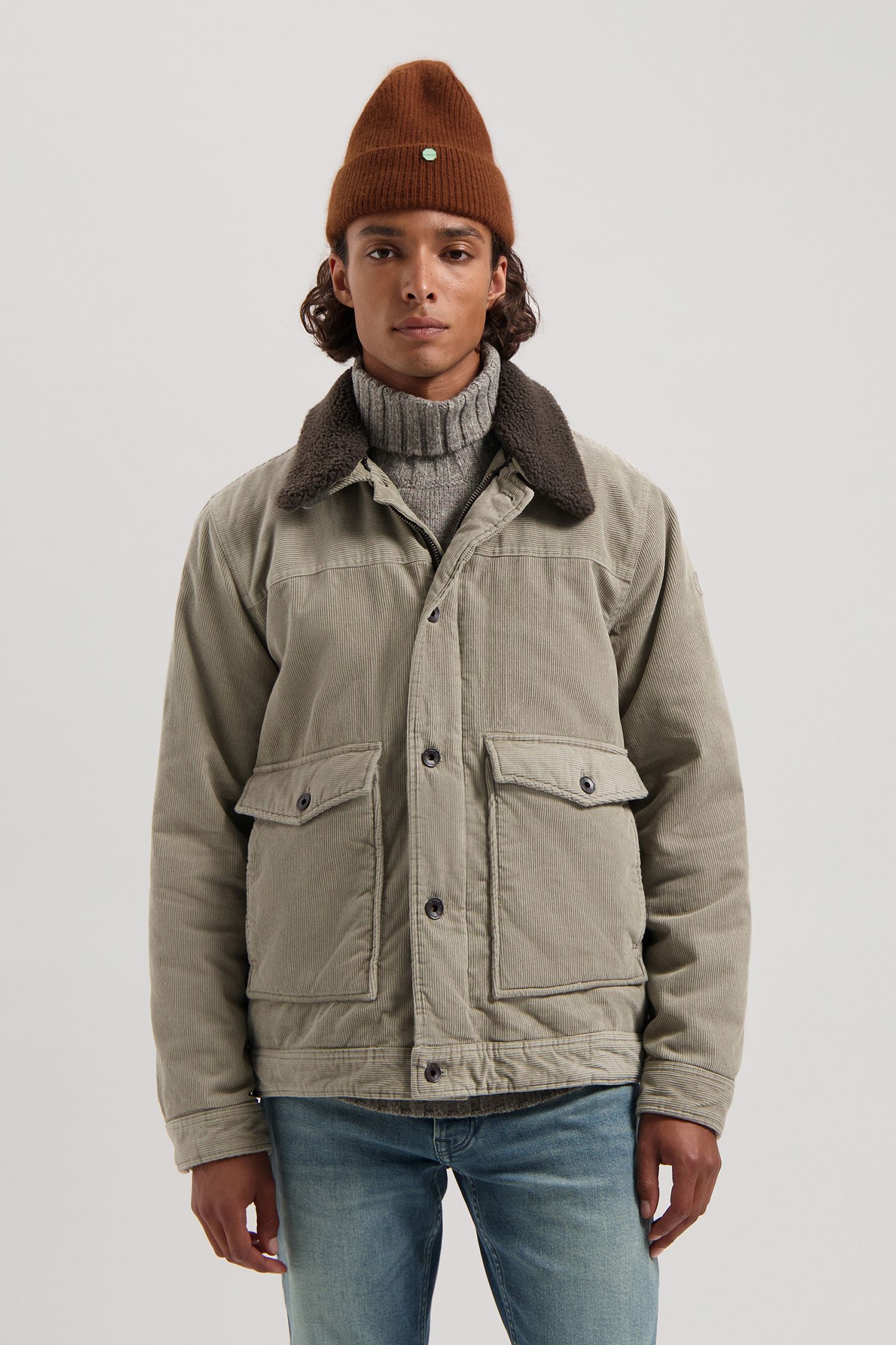 DS_DENNIS RIBCORD JACKET ELEPHANT SKIN 5