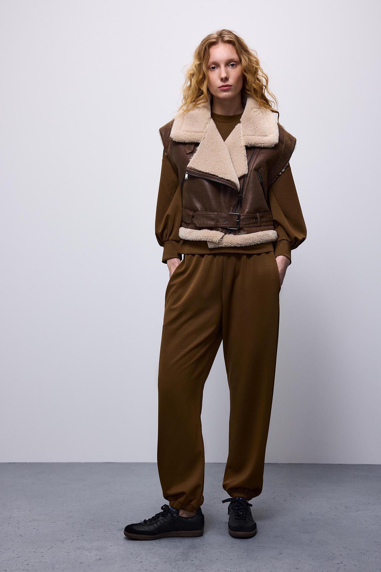 GILET LAMMY OLIVE 1