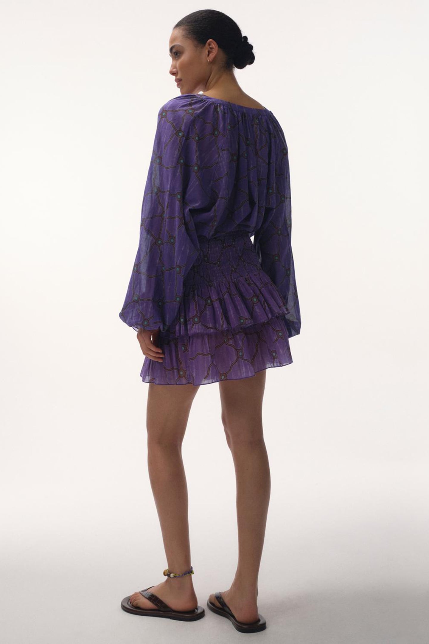 VIVIAN SKIRT PURPLE 2