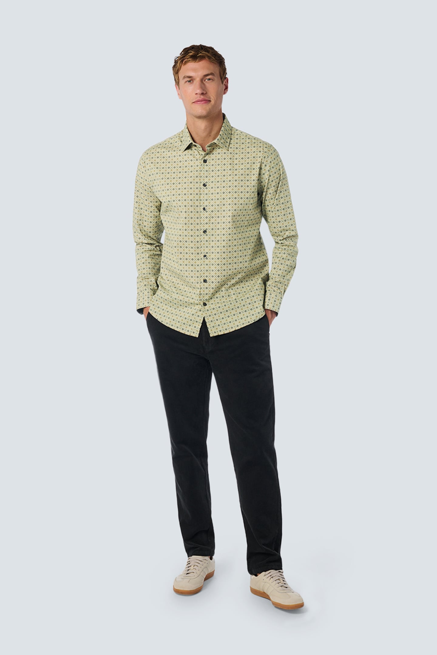 SHIRT STRETCH ALLOVER PRINTED SMOKE 3