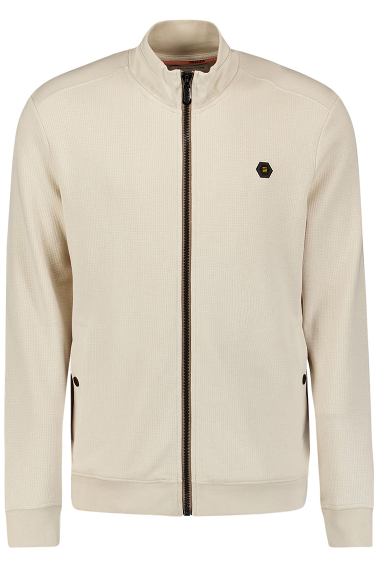 SWEATER FULL ZIPPER TWILL JACQUARD KIT 1