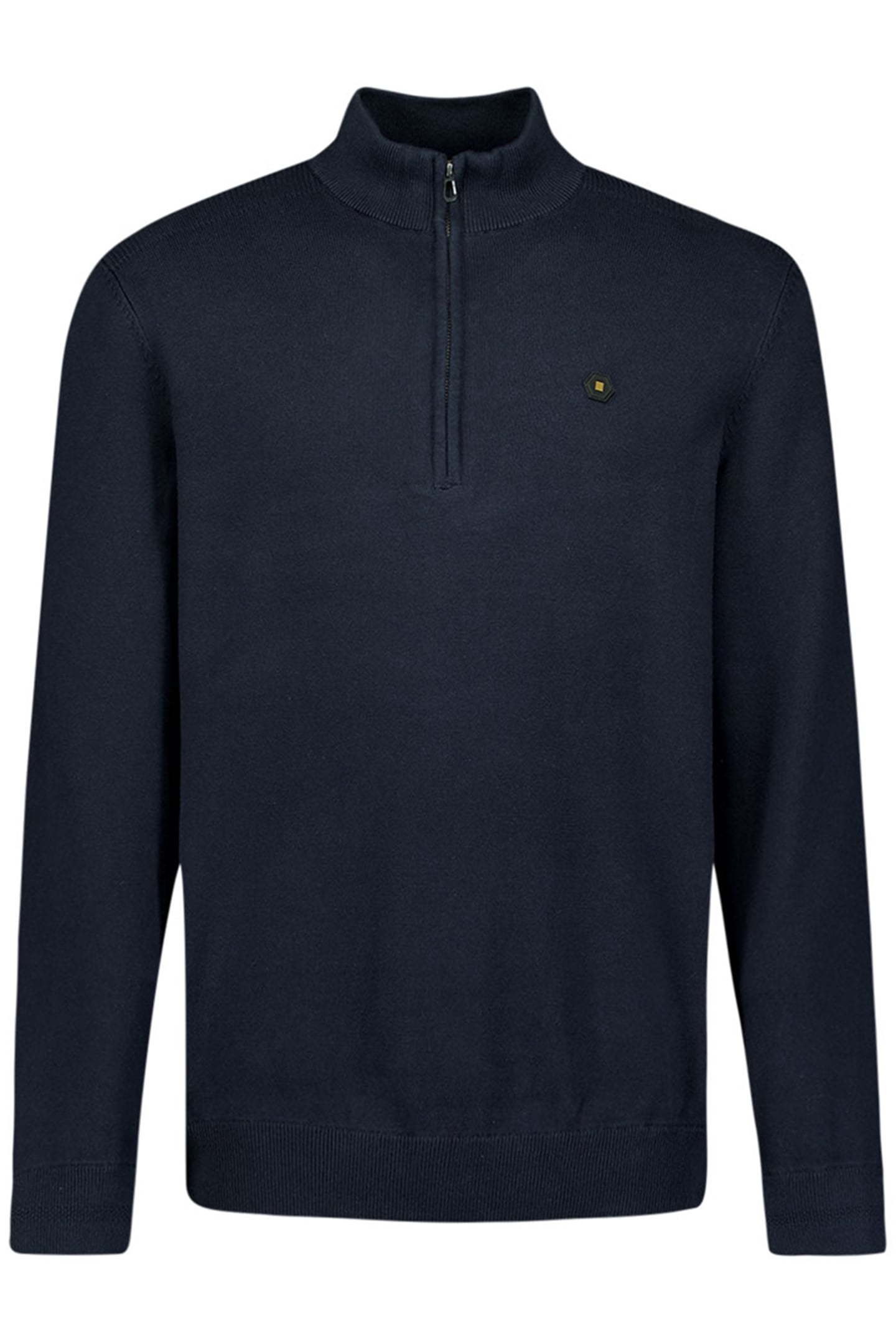 PULLOVER HALF ZIPPER SOLID KNIT NIGHT 1