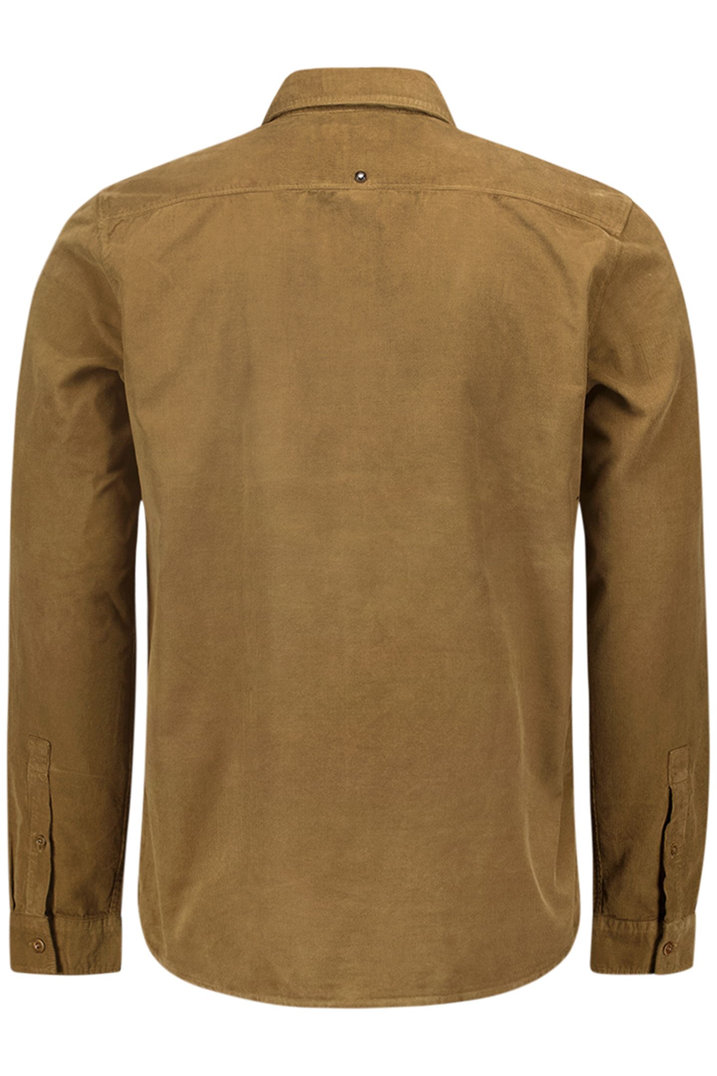 SHIRT CORDUROY SOLID TAUPE 2