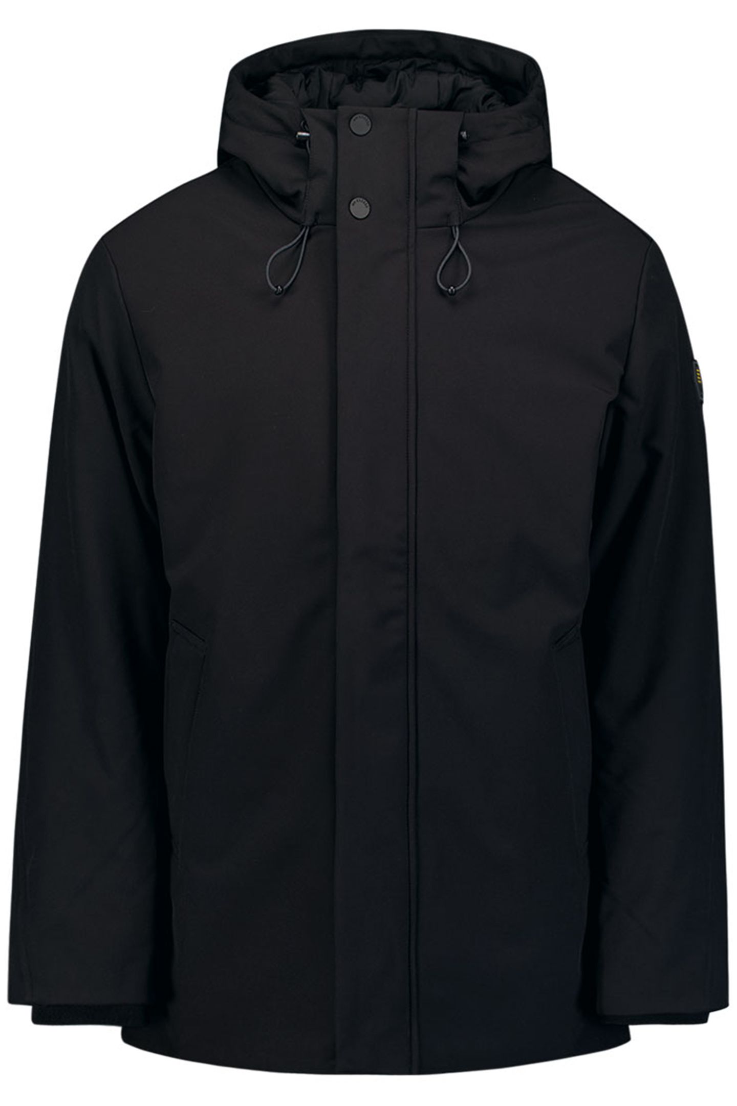 JACKET PARKA HOODED SOFT SHELL BLACK 1
