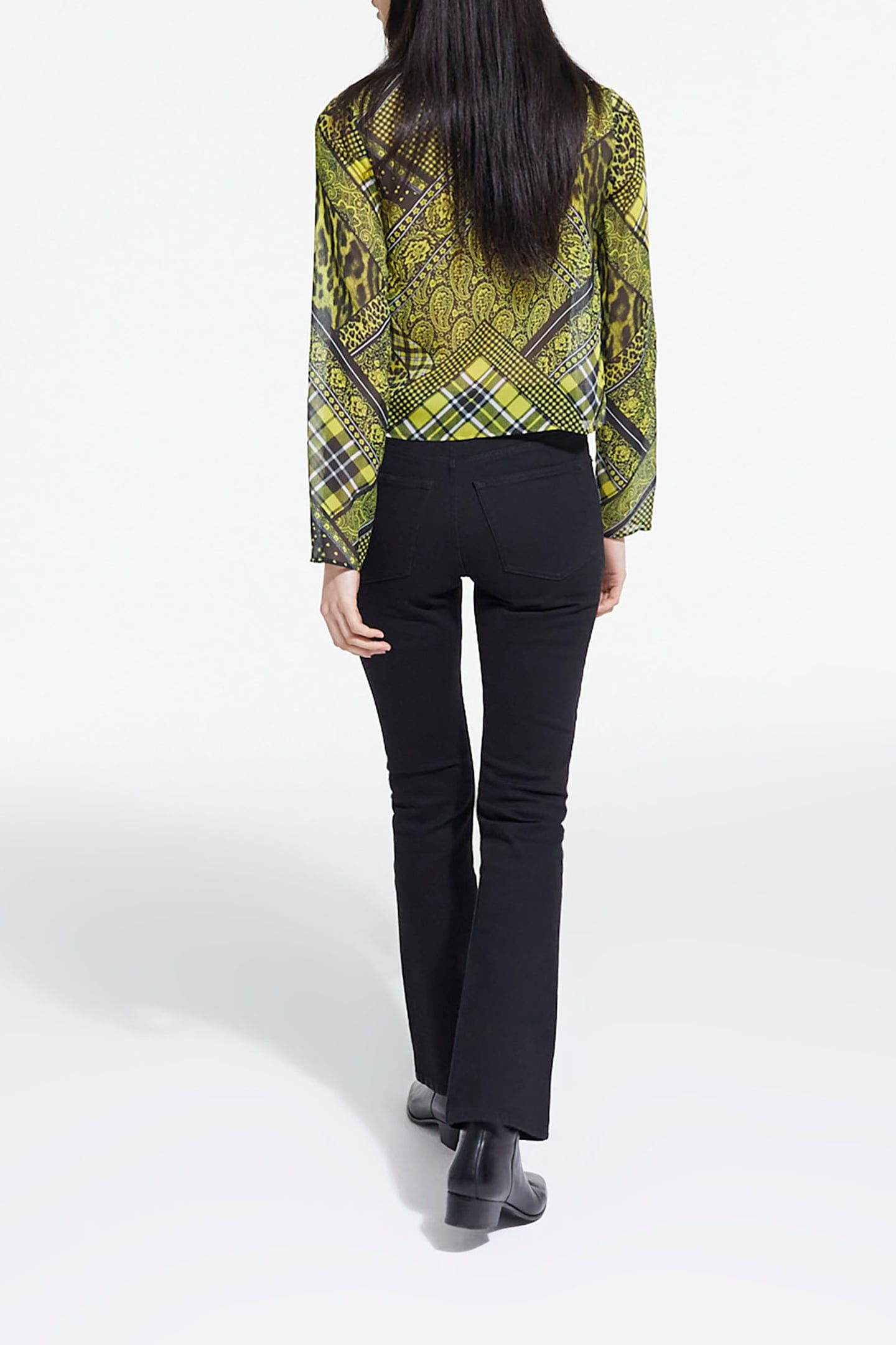 TOP FOULARD FITE BLACK/YELLOW 3