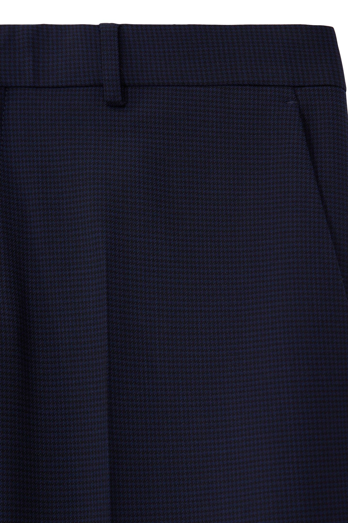 PANTALON COSTUME FIT BLACK/NAVY 6