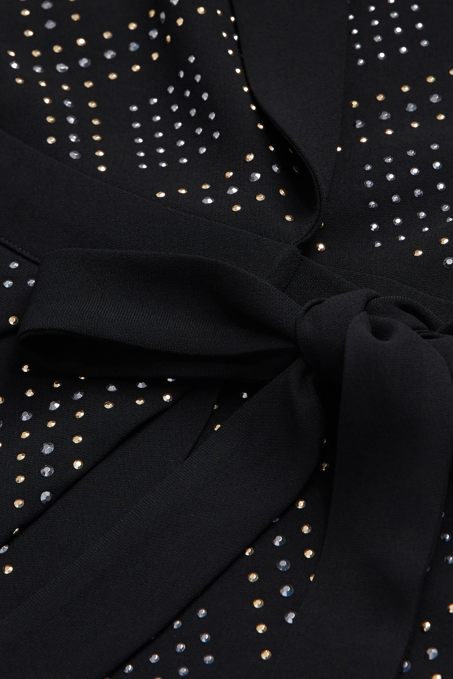 SHORT DRESS WITH LONG SLEEVES BLACK 2