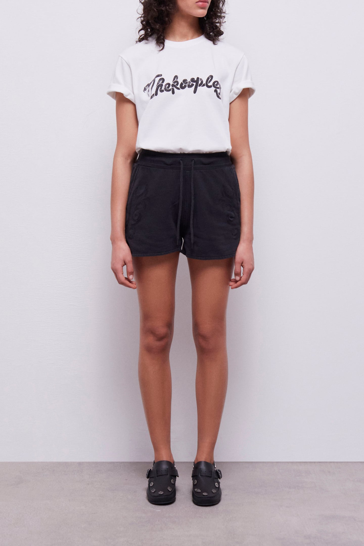 SHORT WESTERN BLACK WASHED 2