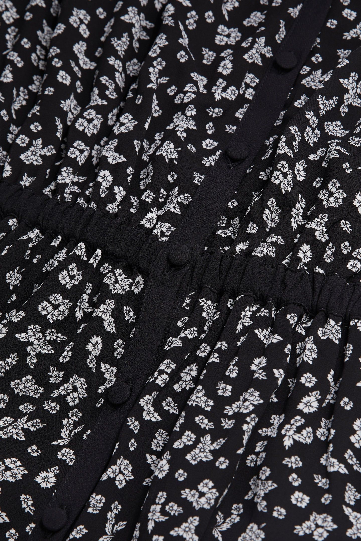 LONG DRESS WITH LONG SLEEVES BLACK-ECRU 7