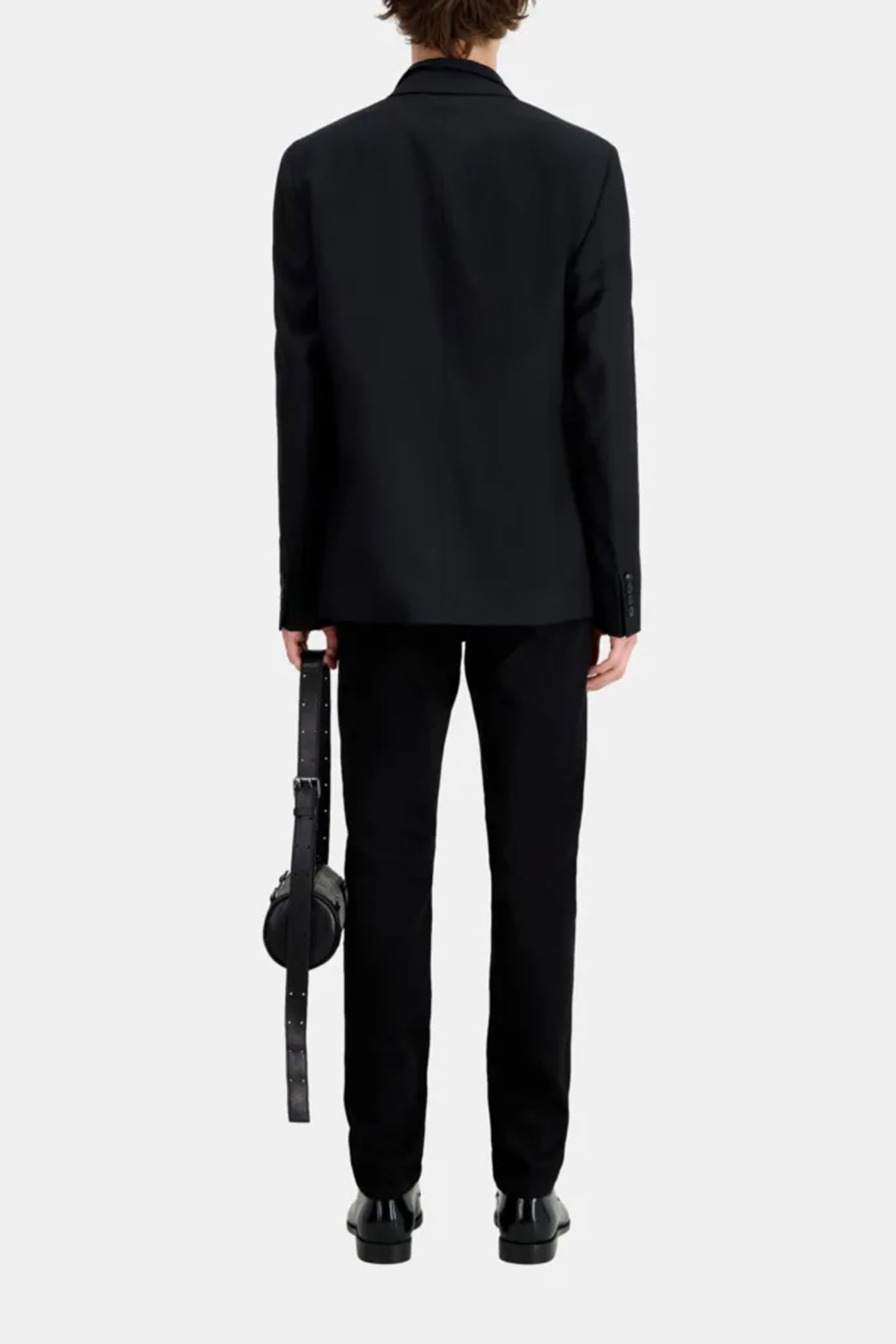 CLASSIC SINGLE-BREASTED SUIT JACKET BLACK 3