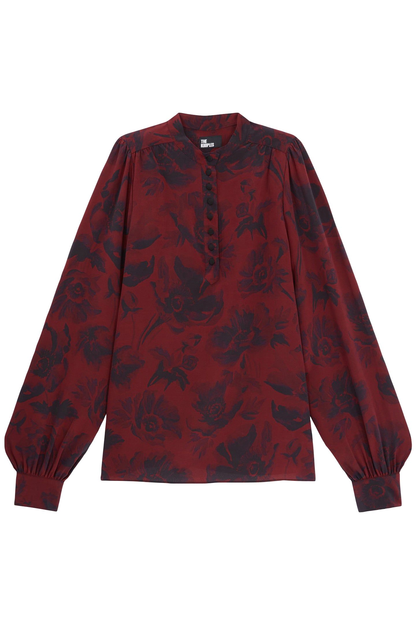 TOP AMPLE ML ENCOLURE V BLACK-BURGUNDY 4
