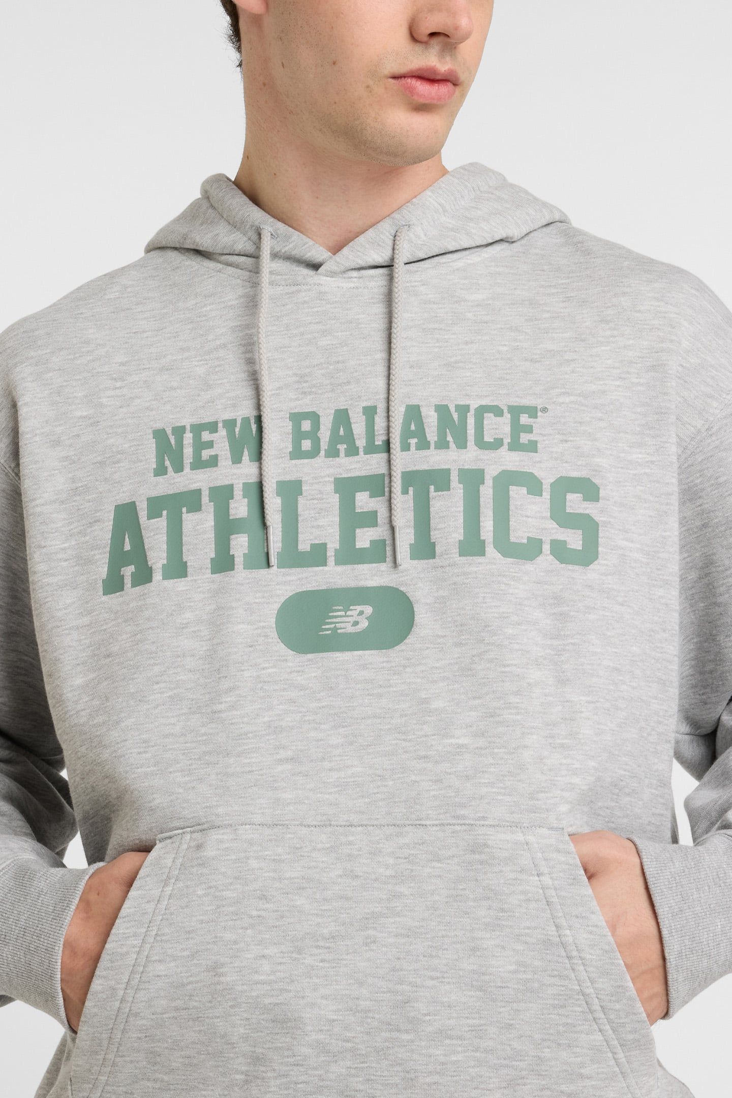 HERITAGE FRENCH TERRY GRAPHIC ATHLETIC GREY 4