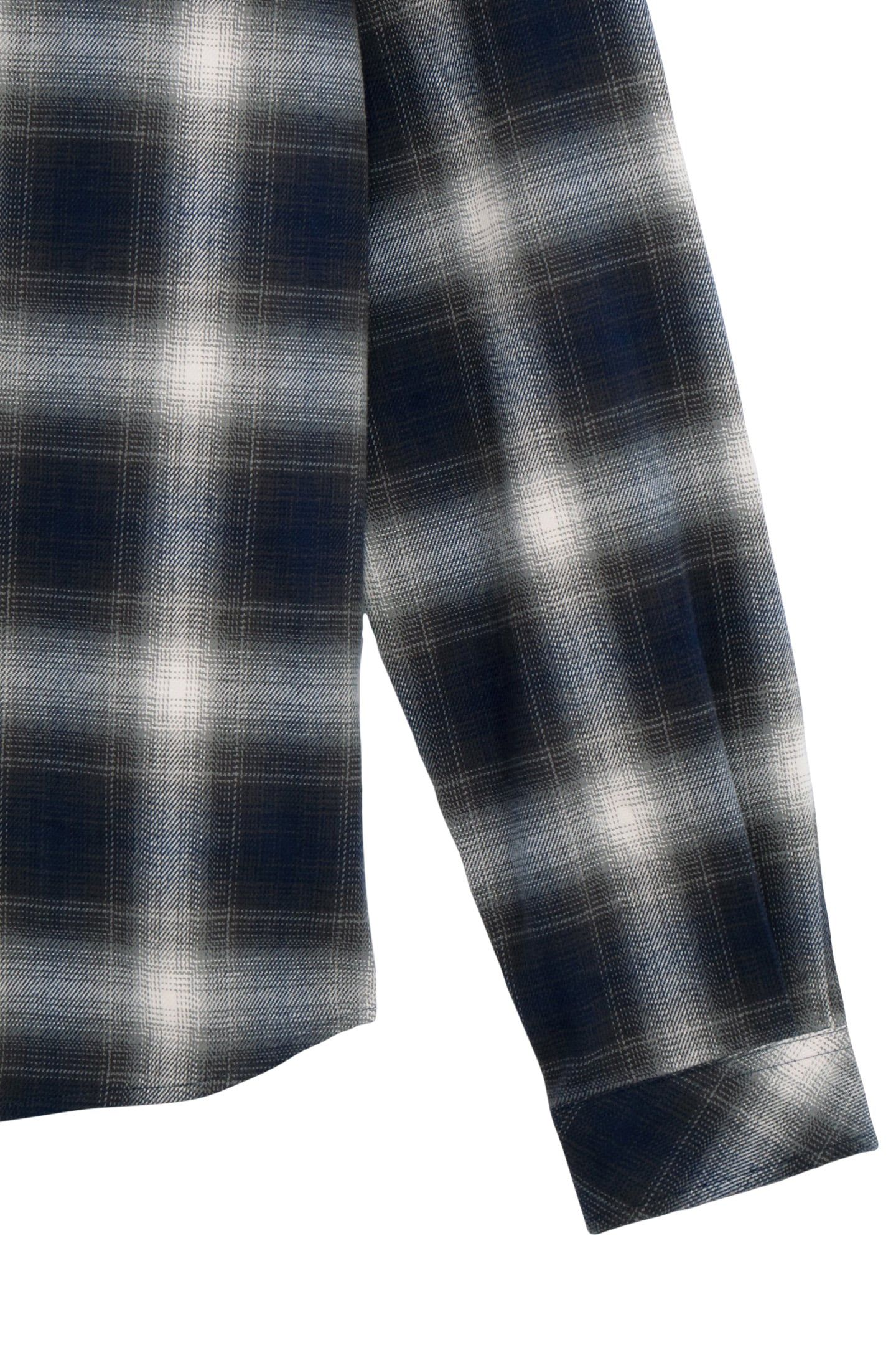 REGULAR SHIRT NAVY CHECK PATTERN 7