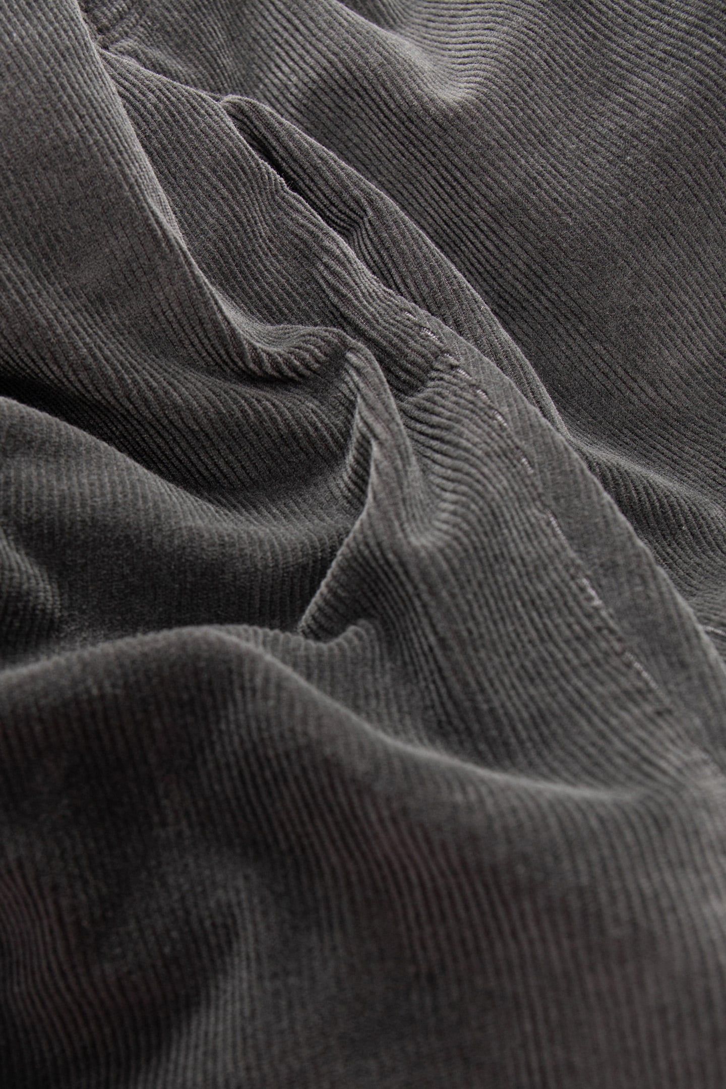 SLIM BITUMEN CORDUROY PANTS 6