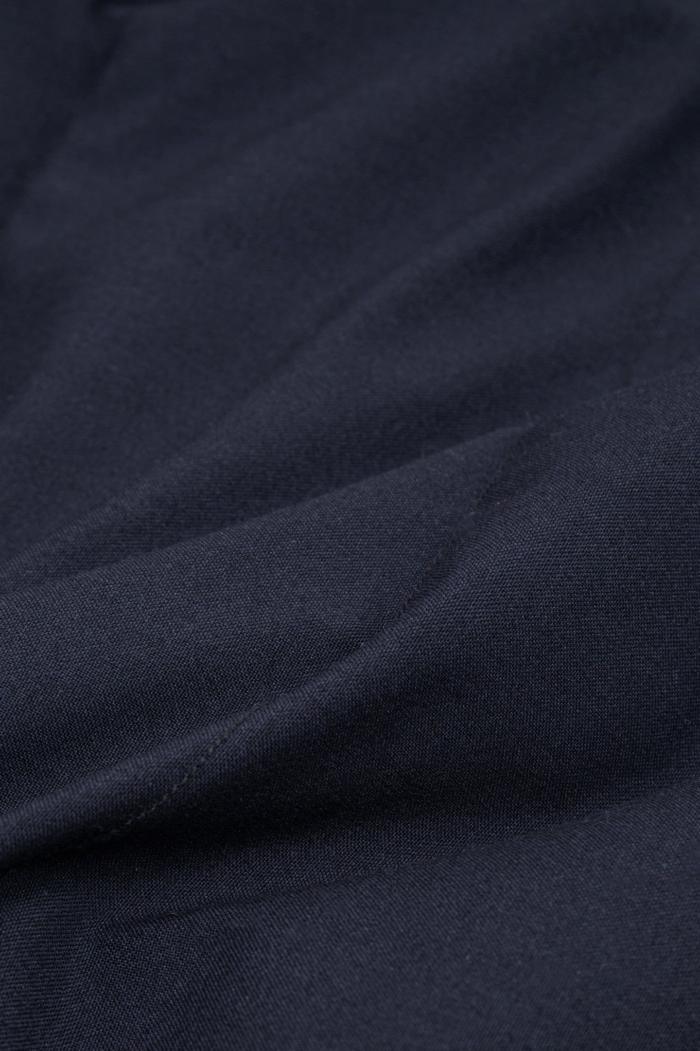 LONG NAVY QUILTED DOWN JACKET 9