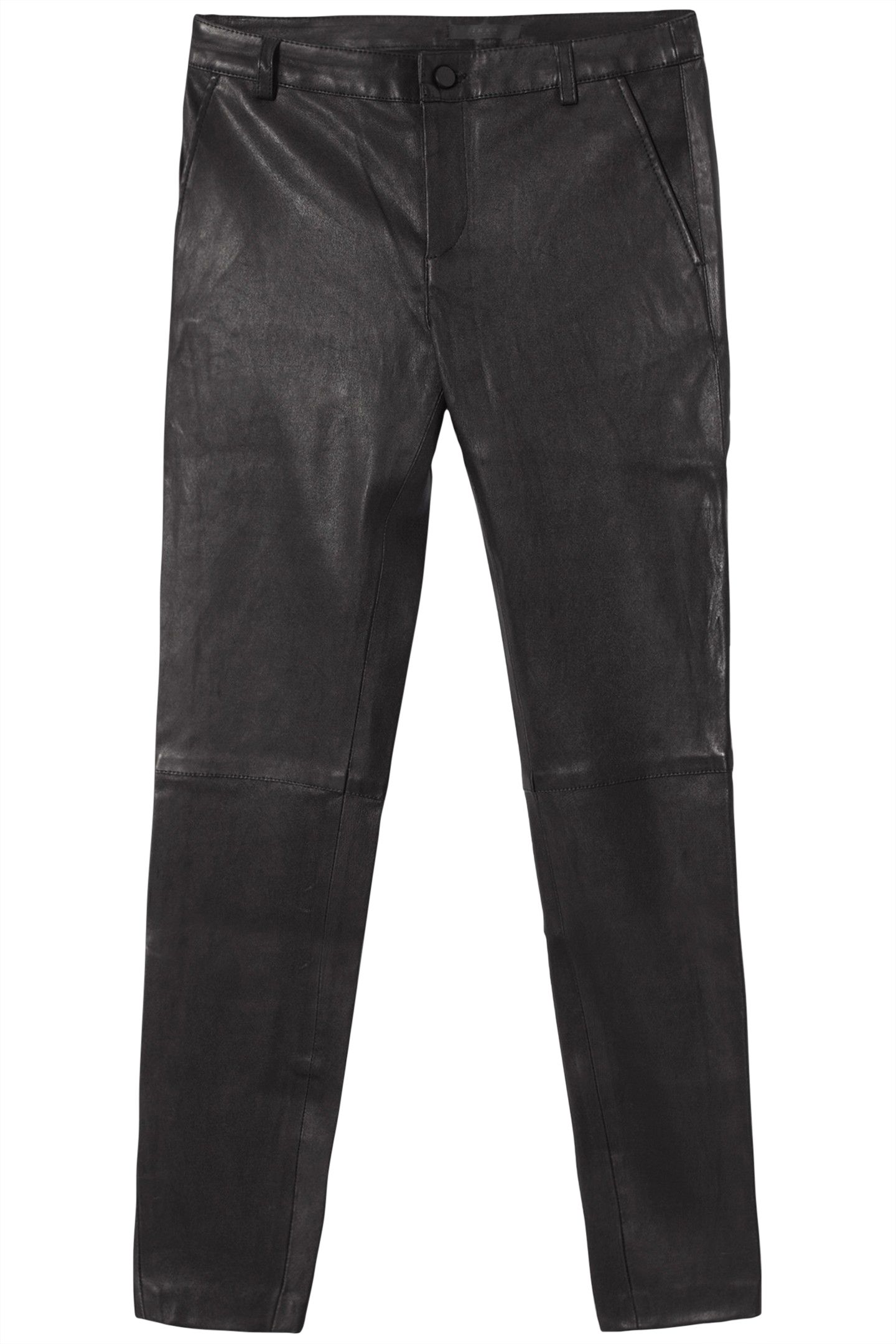 BLACK LAMBSKIN TROUSERS 4