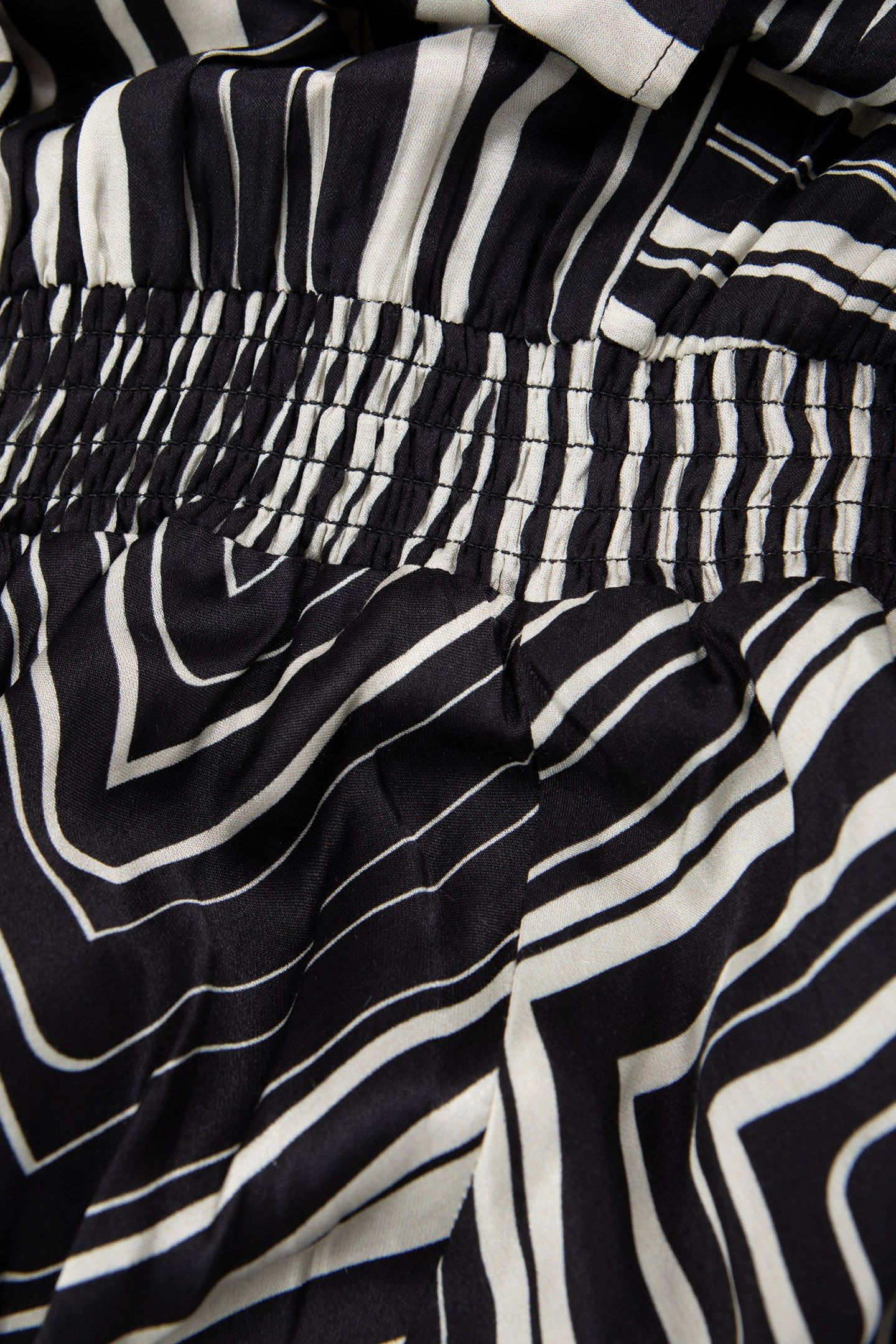 PURE EDITION-BLACK ART DECO LONG DRESS 8