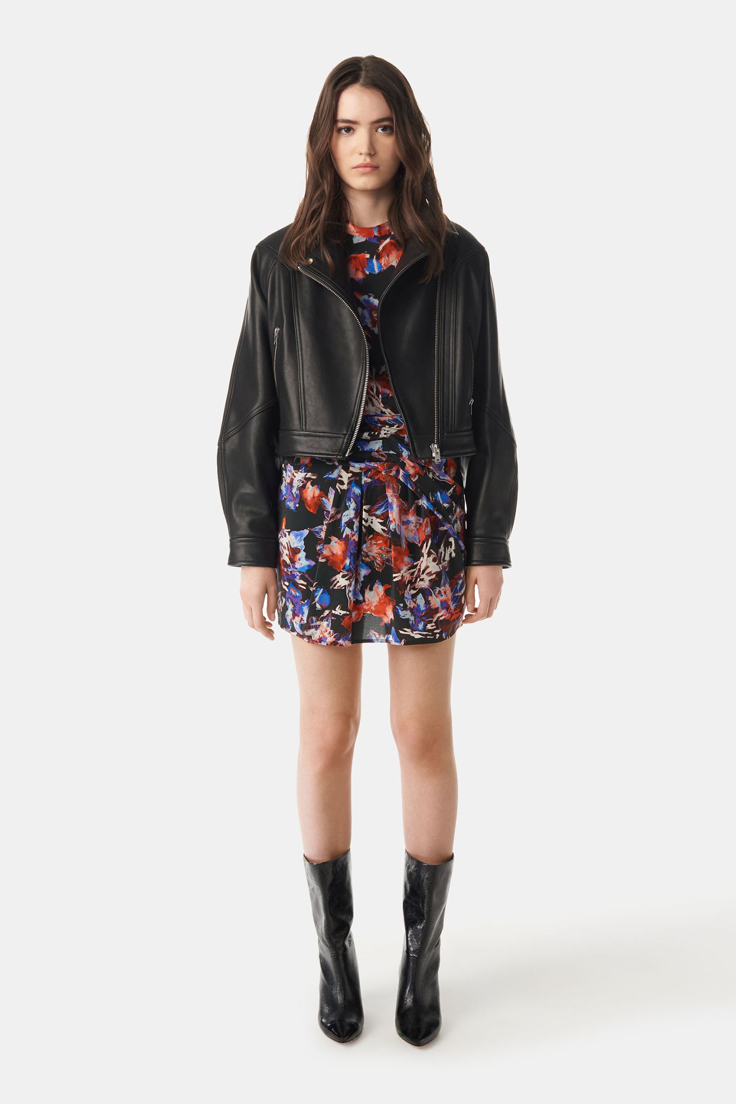MERERA DRESS BLACK MULTICO 2