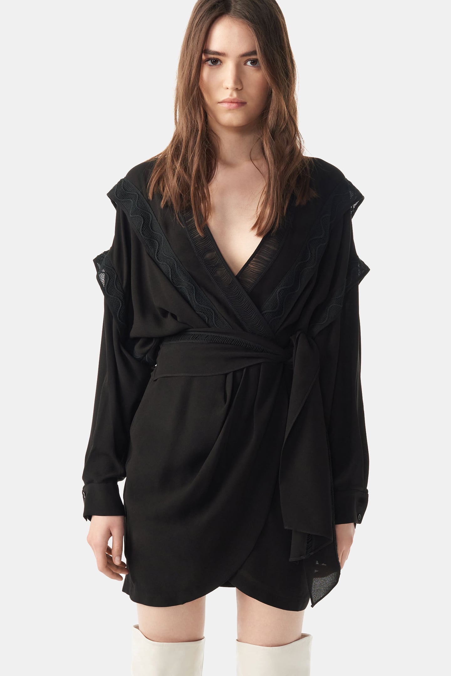 ELYN DRESS BLACK 1