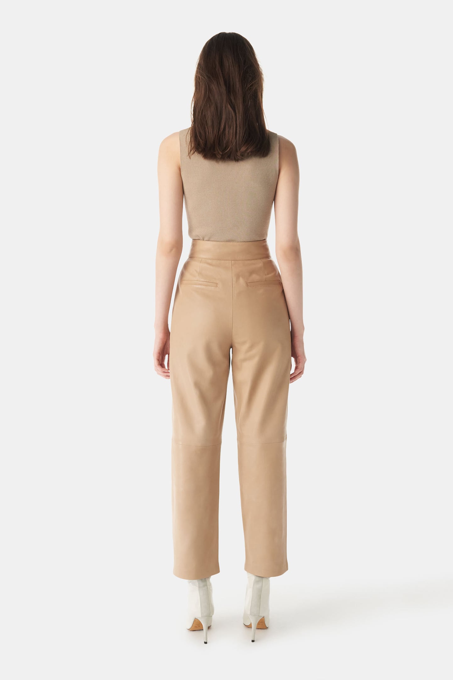 ADERO TROUSER DARK BEIGE 2