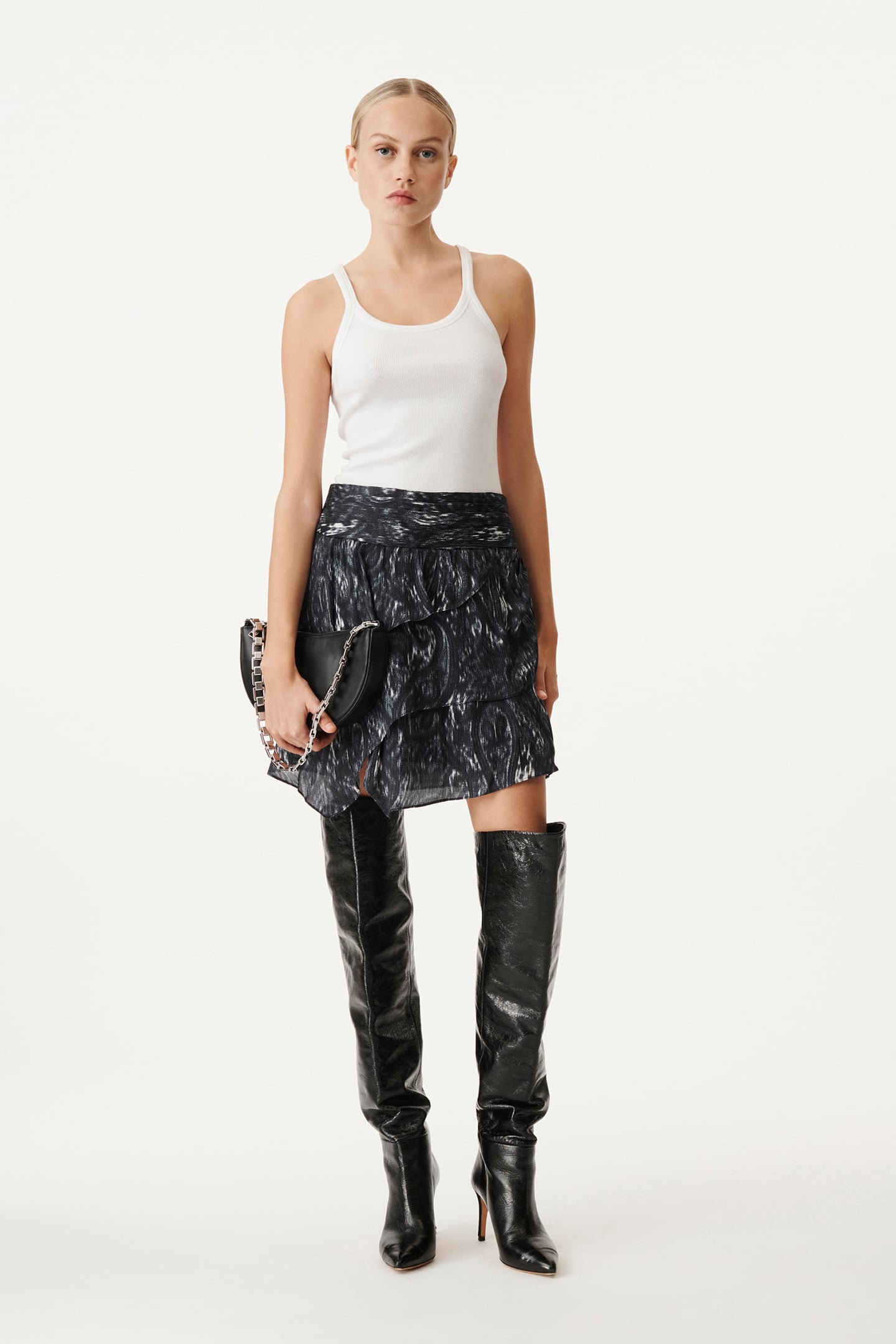 ZULLY SKIRT GREY 1
