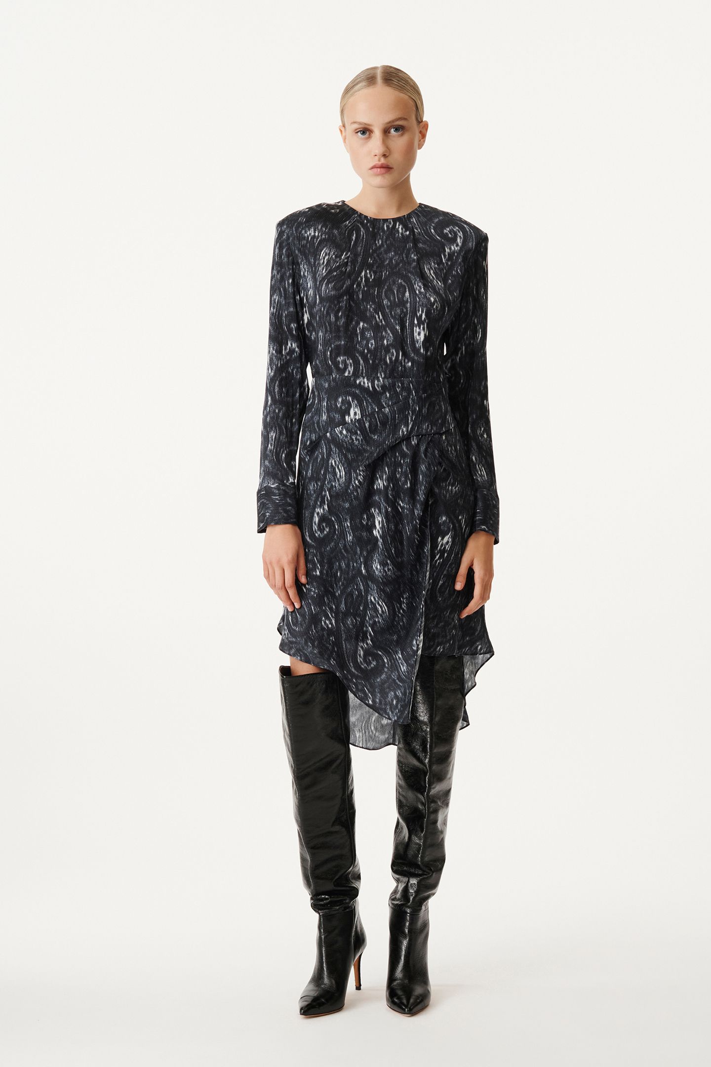 ZIMBER DRESS GREY 2