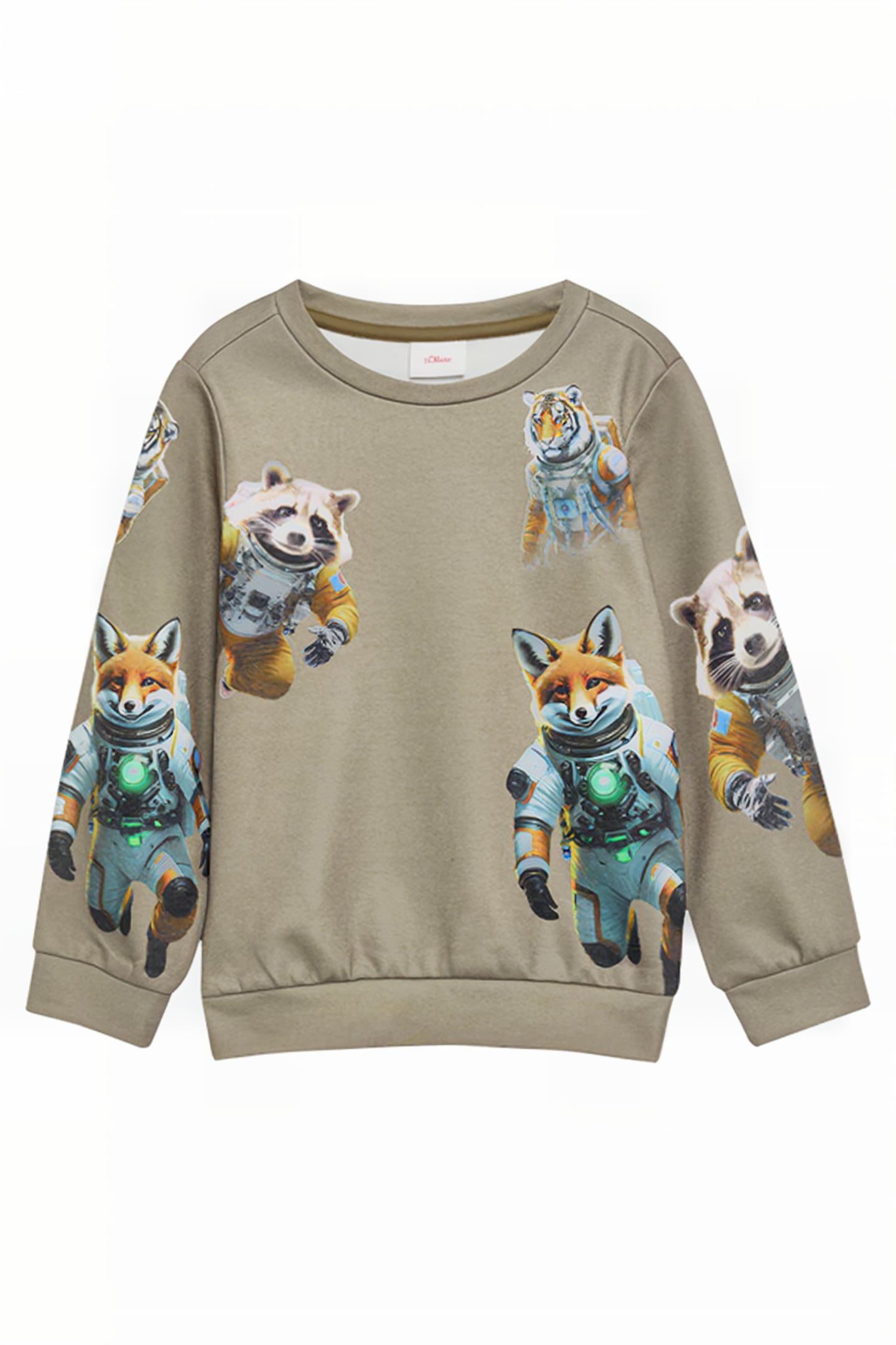 S.OLIVER JUNIOR SWEATSHIRTS WHITE 1