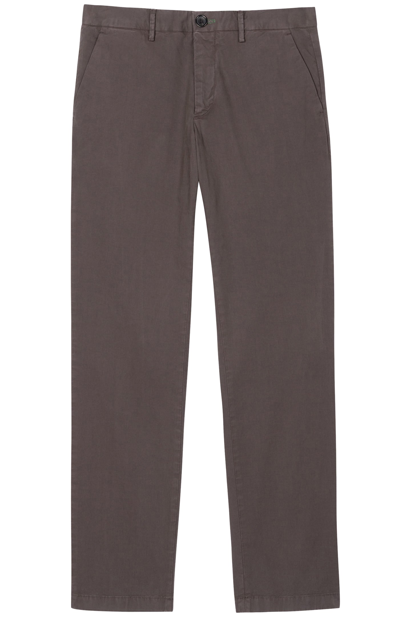 SLIM FIT CLEAN CHINO DARK TAUPE 1