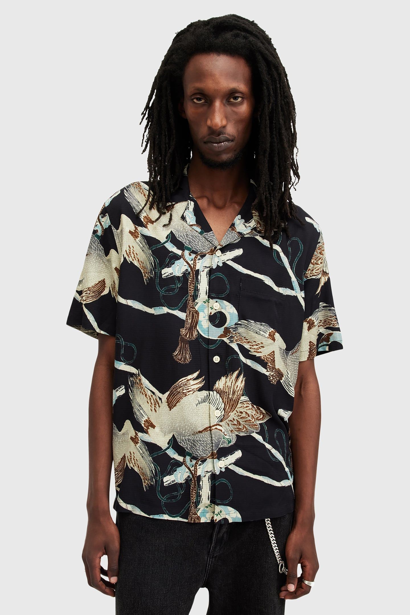 BUZZARD SS SHIRT JET BLACK 1