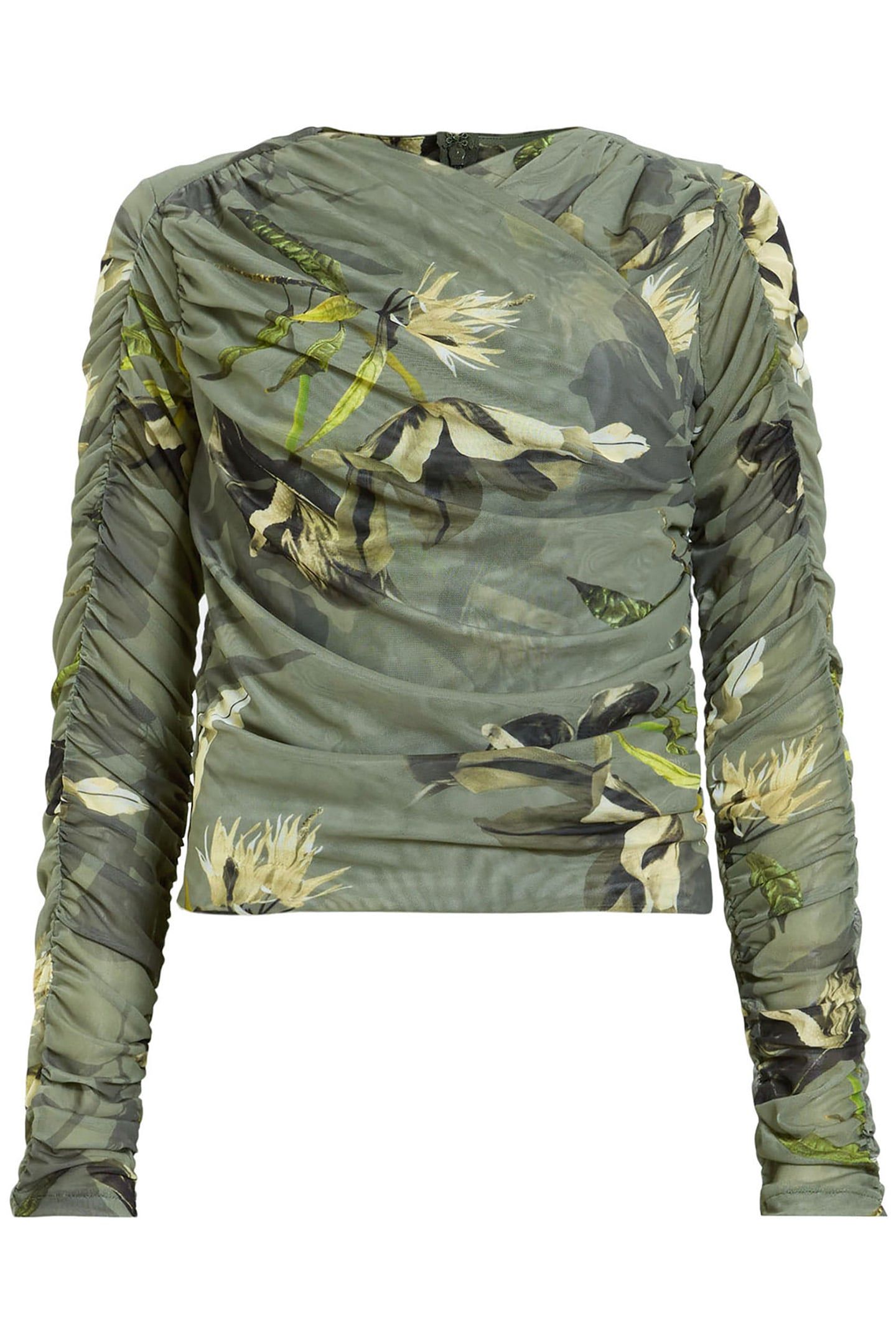 HANAKO MESH TOP EMERGE OLIVE GREEN 4