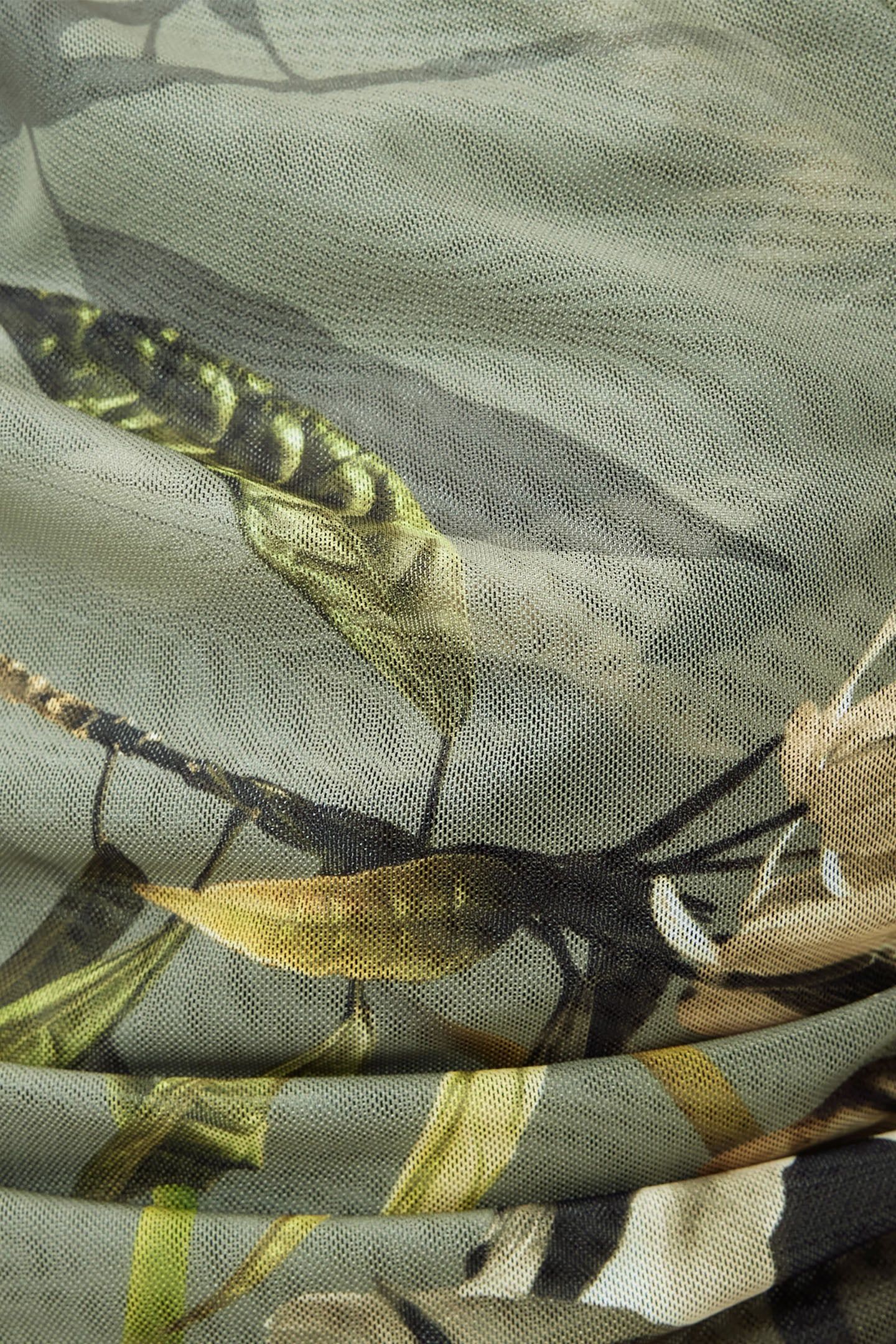 HANAKO MESH TOP EMERGE OLIVE GREEN 8