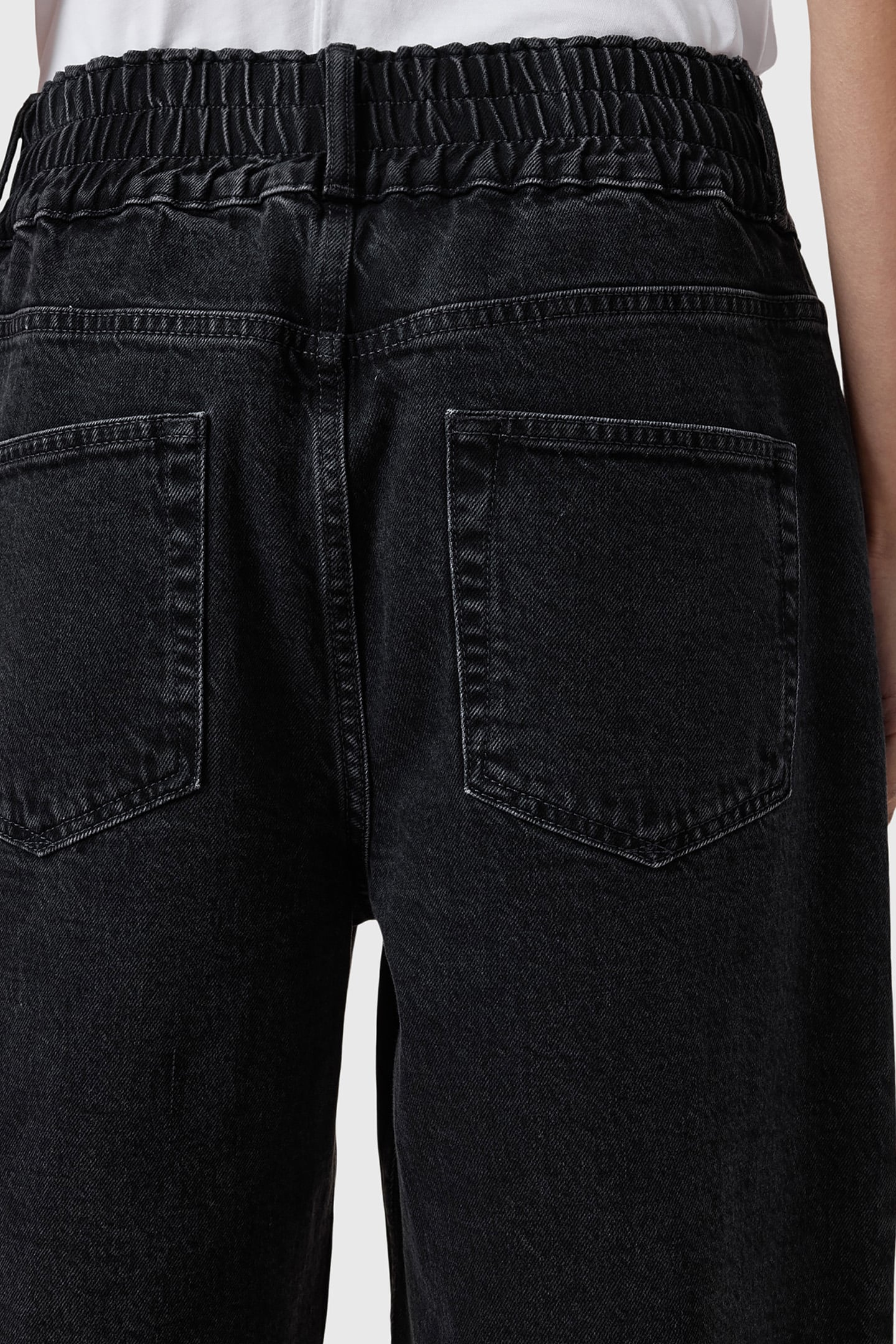 DAISY MAE JEAN WASHED BLACK 9