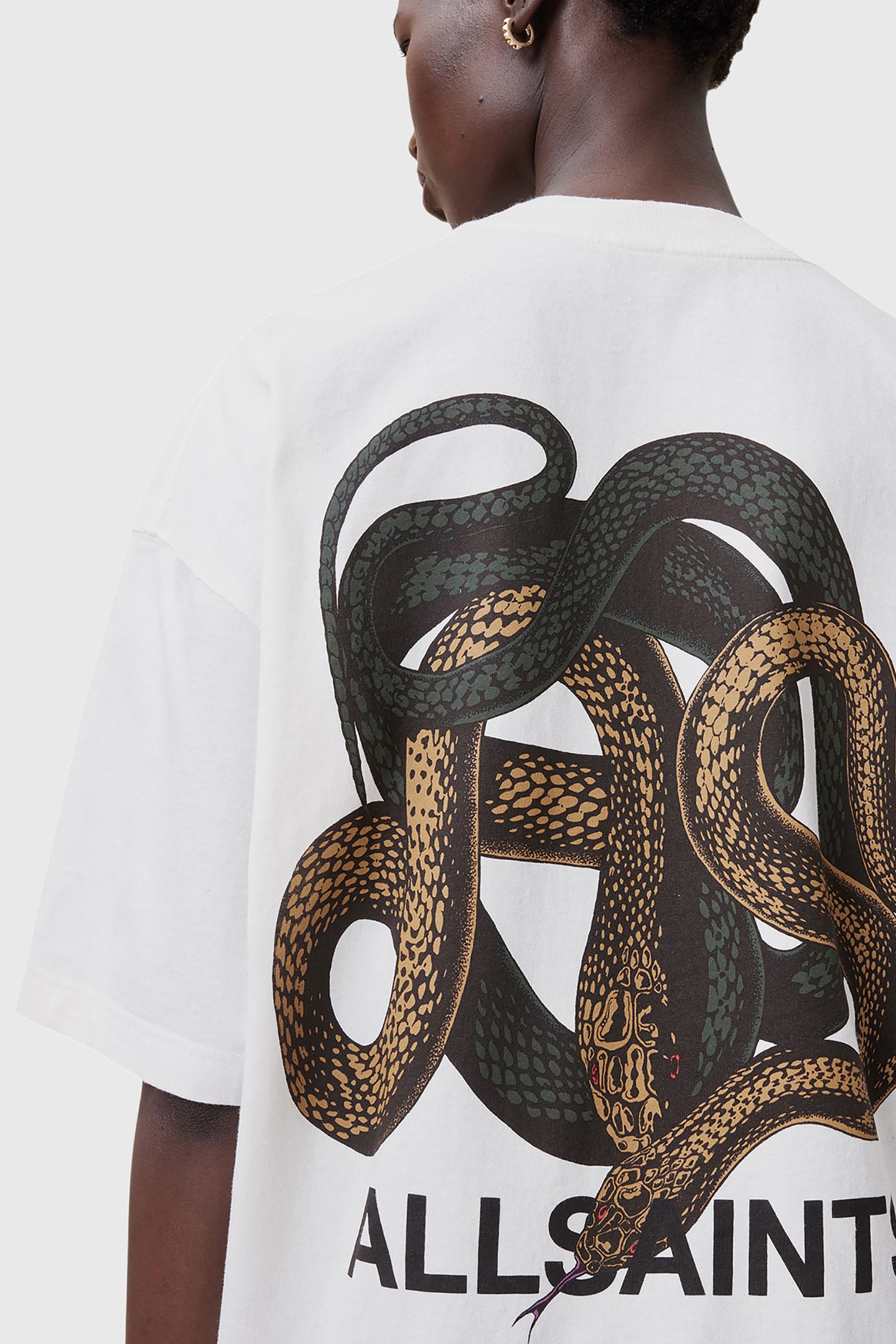 RETICULATE ETTA TEE CHALK WHITE 7