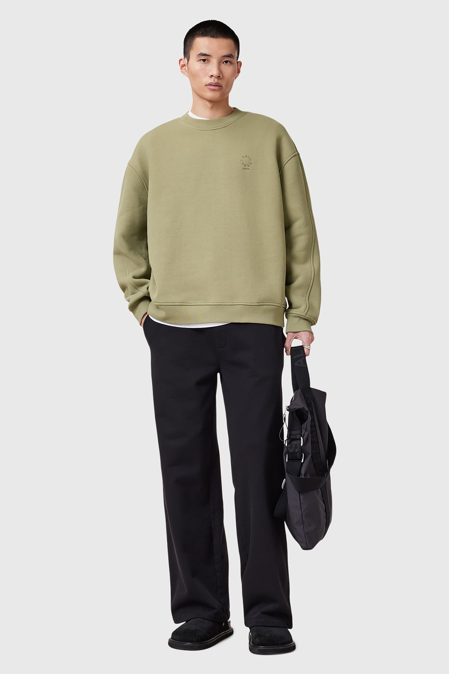 HAVEN CREW LIGHT ASH GREEN 5