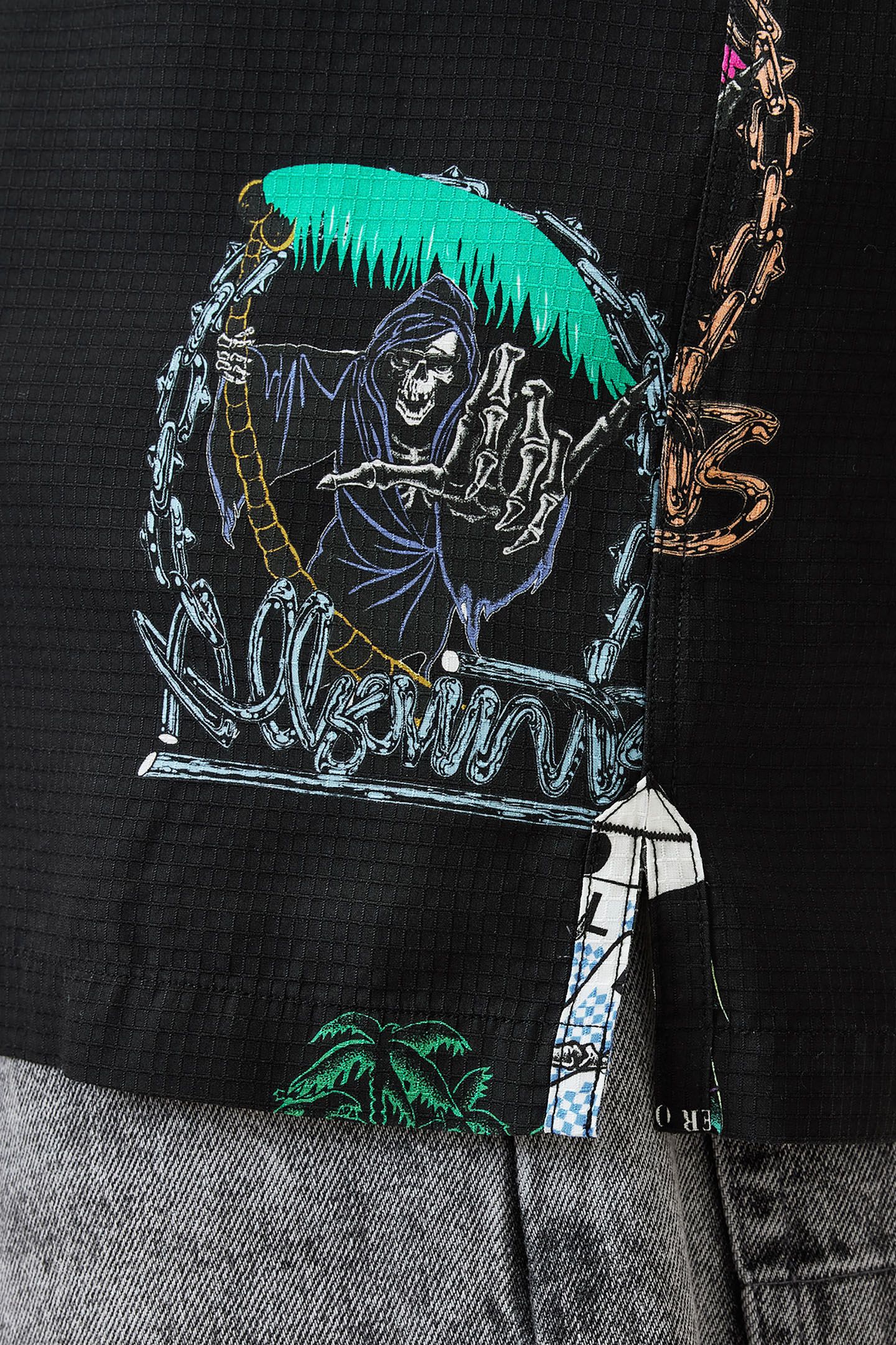 GNAR SS SHIRT JET BLACK 7