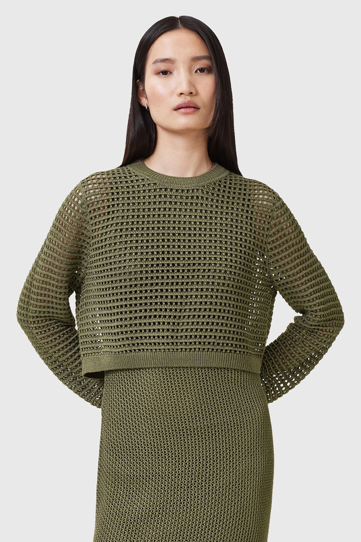 MIRO DRESS FIR GREEN 7