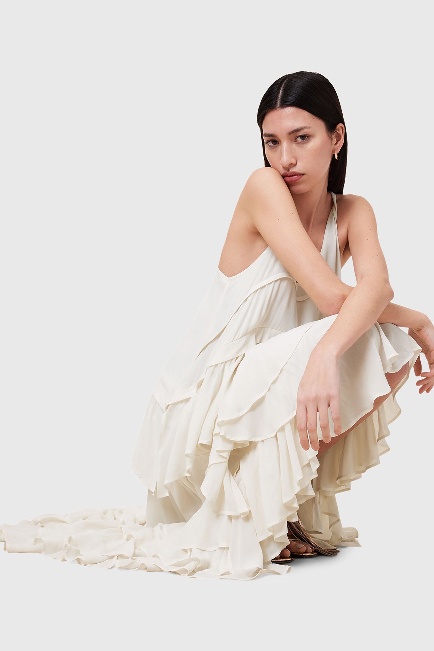 CAVARLY DRESS BIRCH WHITE 6