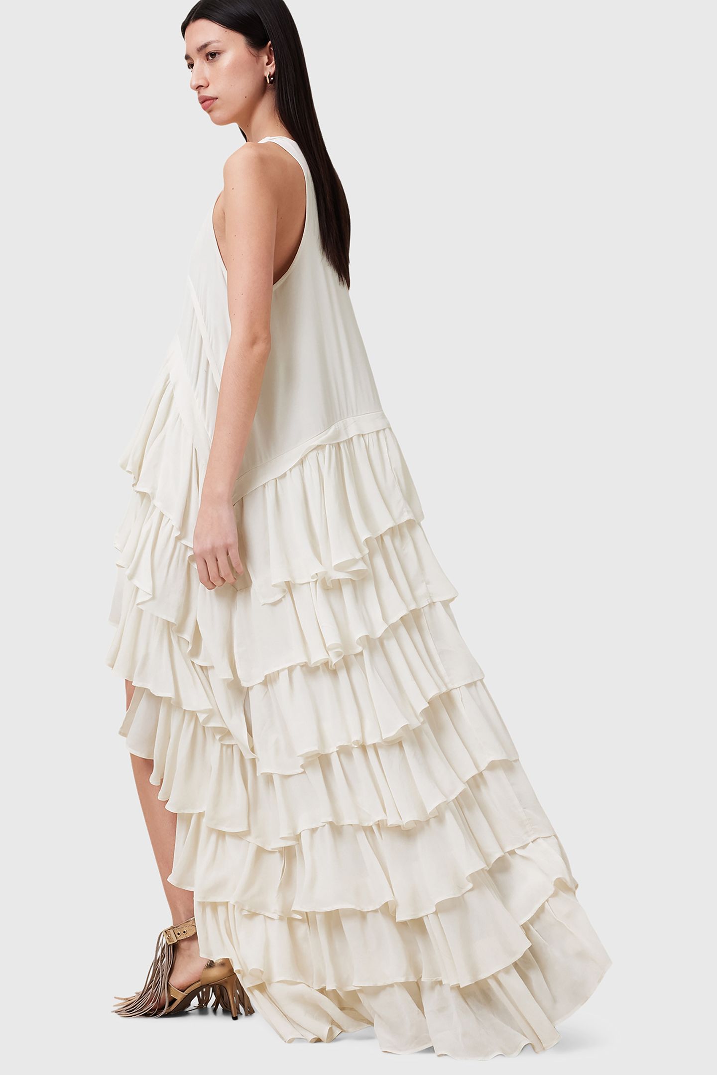 CAVARLY DRESS BIRCH WHITE 4