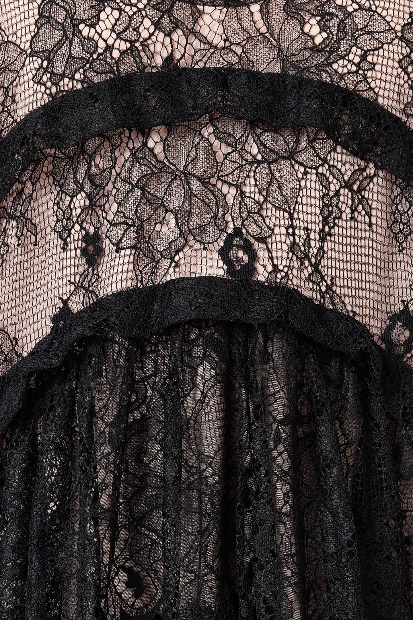 CAVARLY LACE DRESS BLACK 8