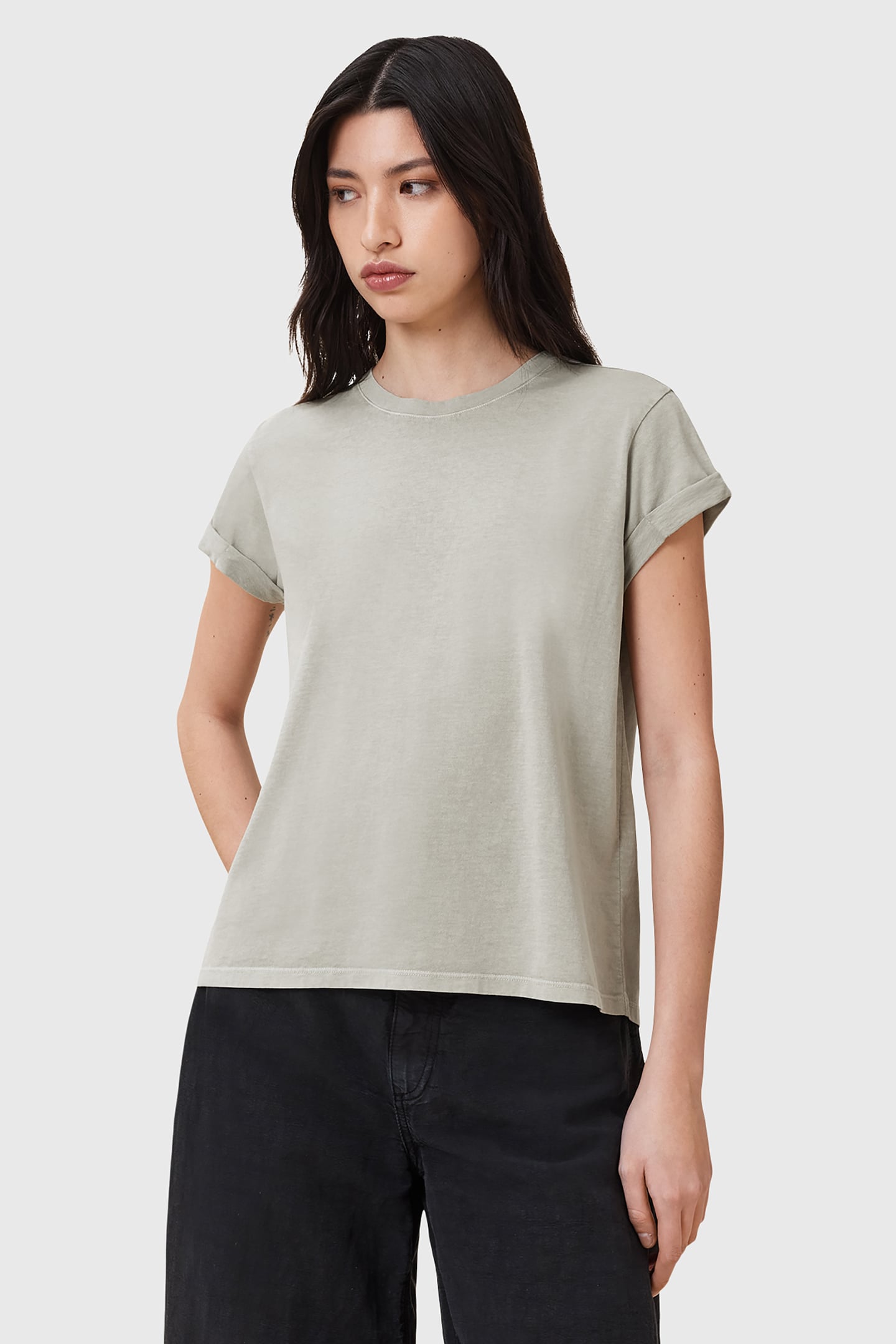 ANNA TEE ABBEY STONE GREEN 1