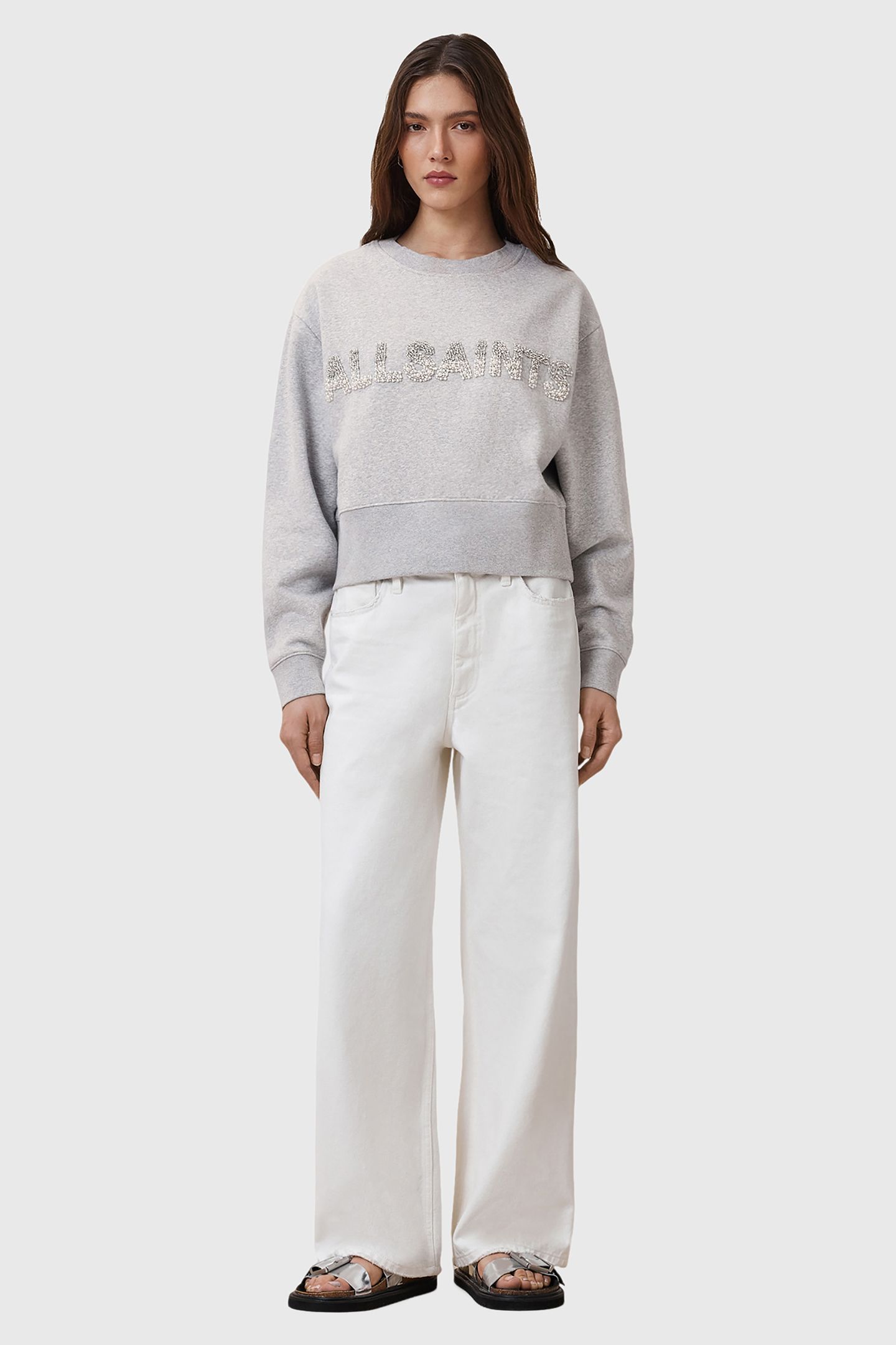 SEPARO PEARL SWEAT GREY MARL 3