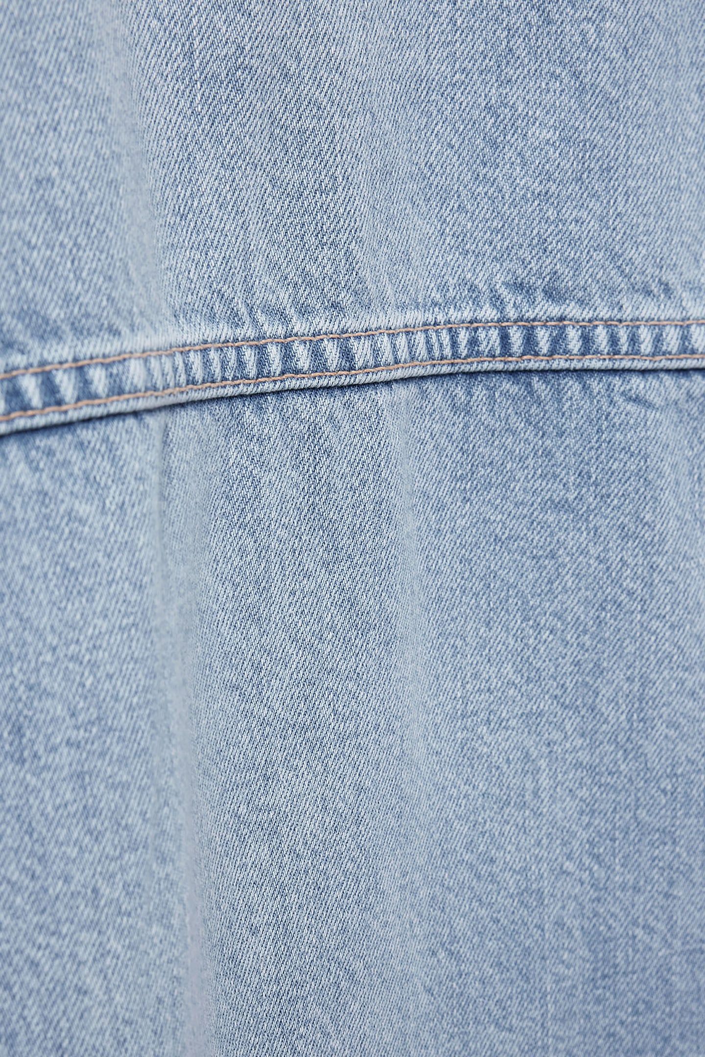 HETTIE DENIM SHACKET LIGHT INDIGO 9