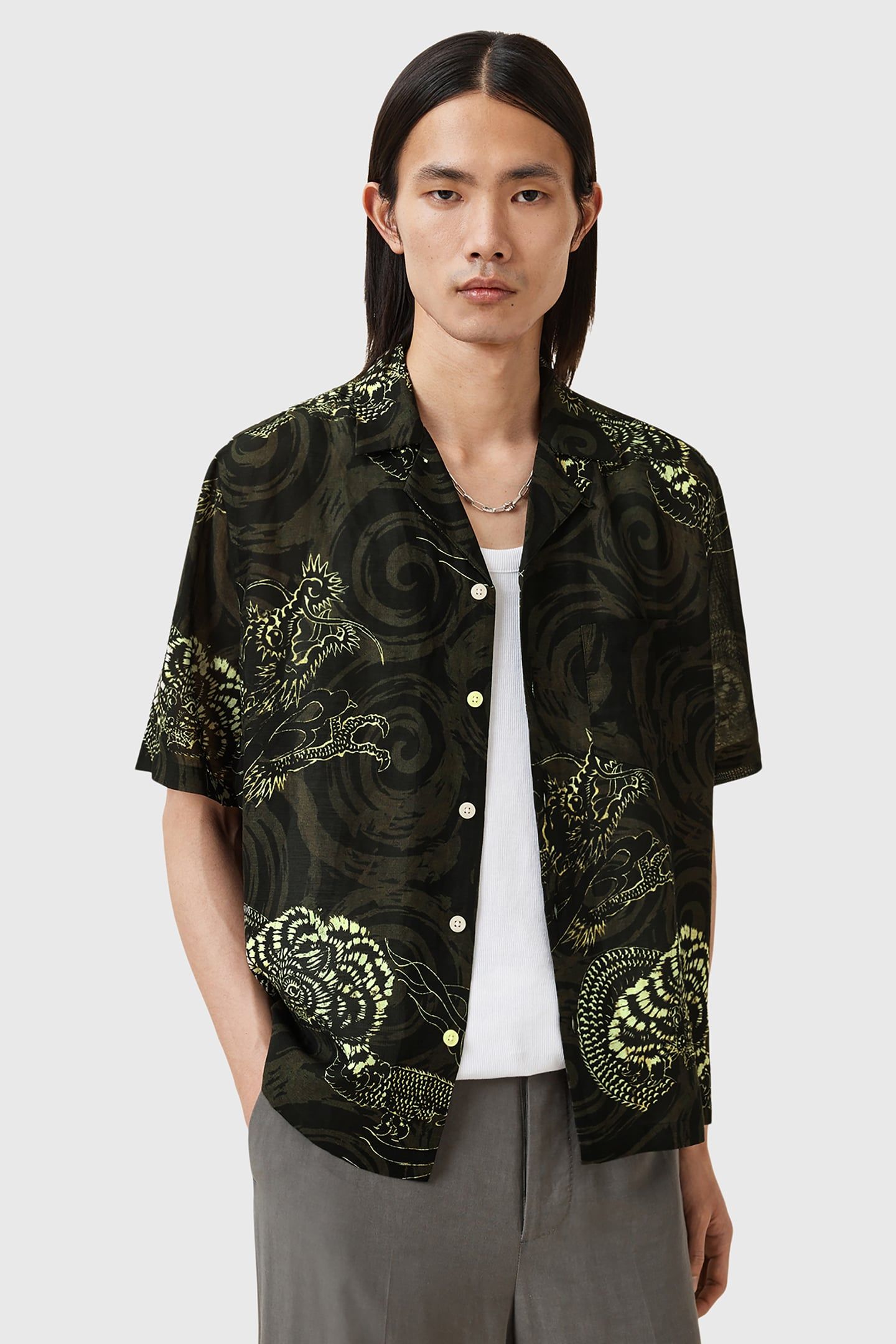 SIDEWINDER SS SHIRT KELP GREEN 1