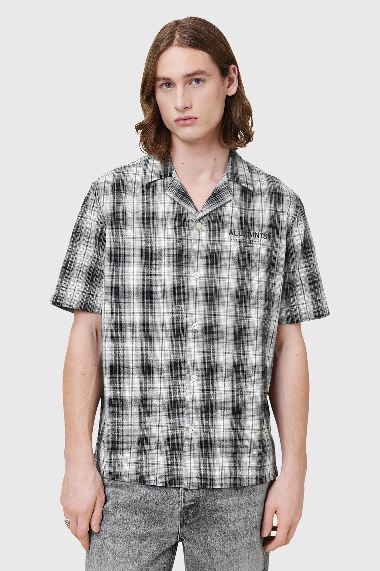 UNDERMONO SS SHIRT BLACK/WHITE 1