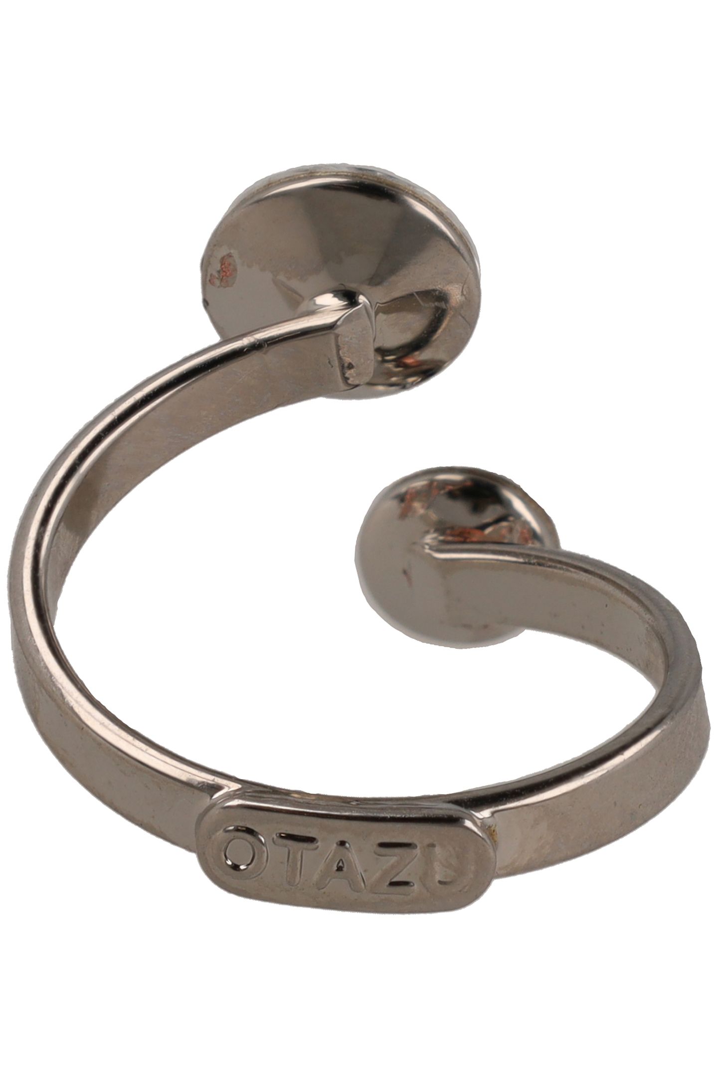 CLASSIC DISC RING - RHODIUM 3