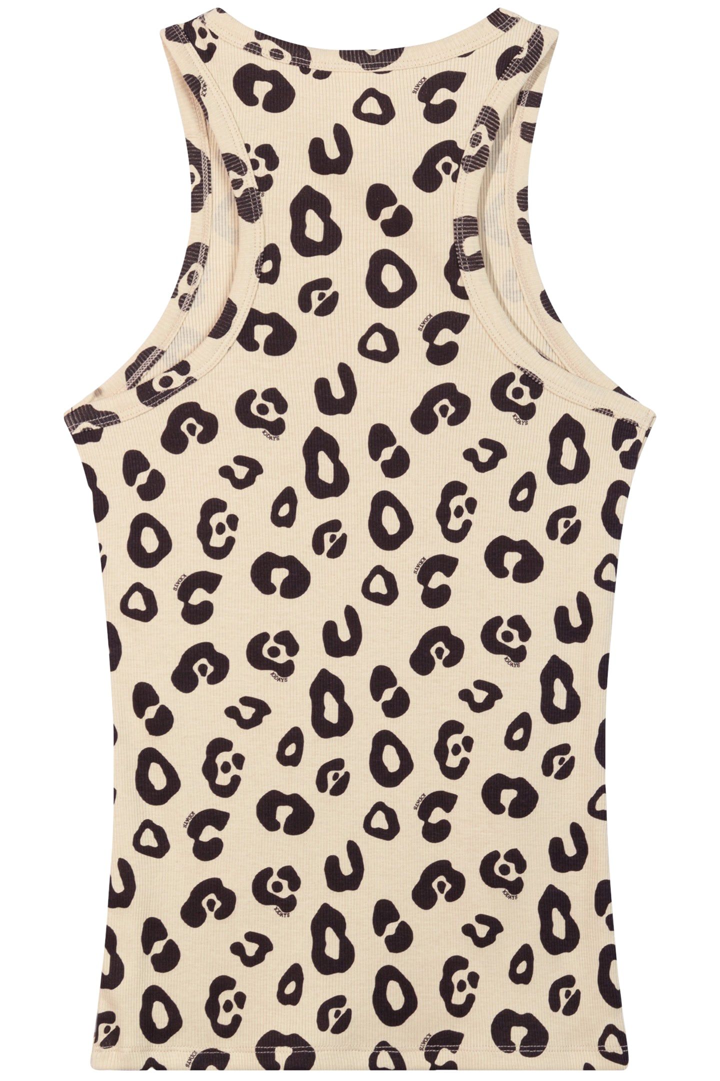 TANK TOP RIB LEOPARD OYSTER 5