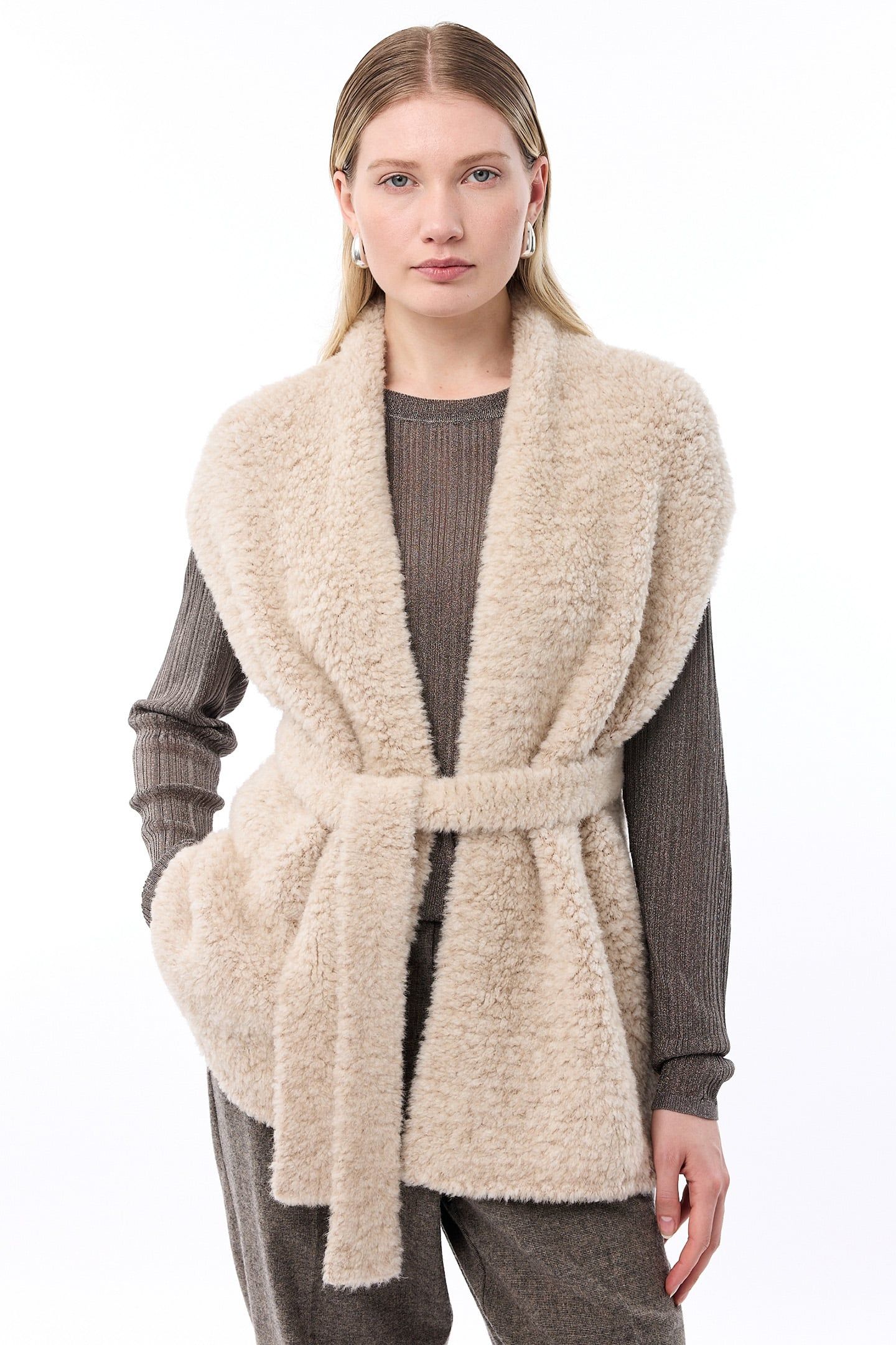 JEMMA CARDIGAN SAND 1