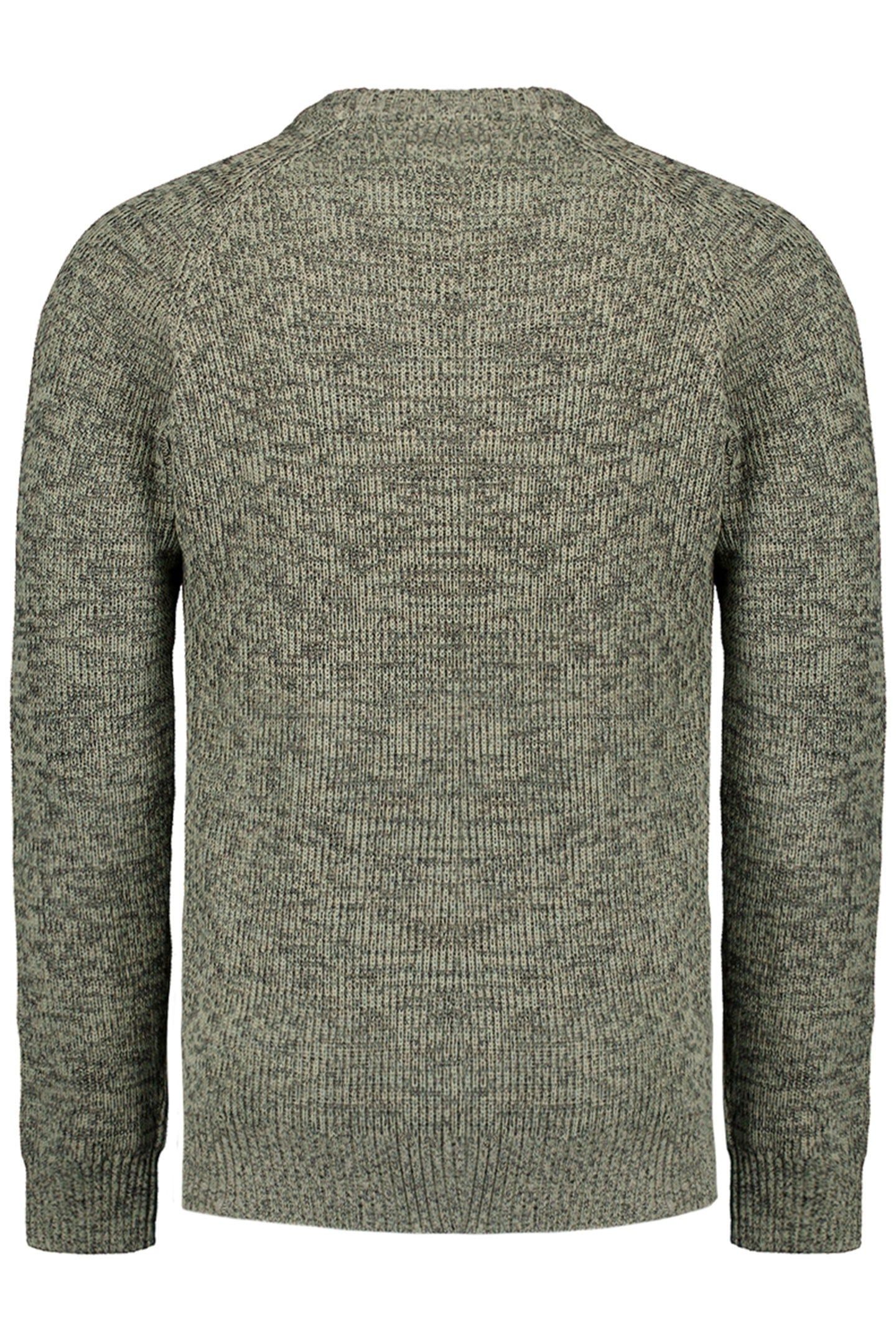 PULLOVER CREWNECK 3 COLOURED RIB SMOKE 4