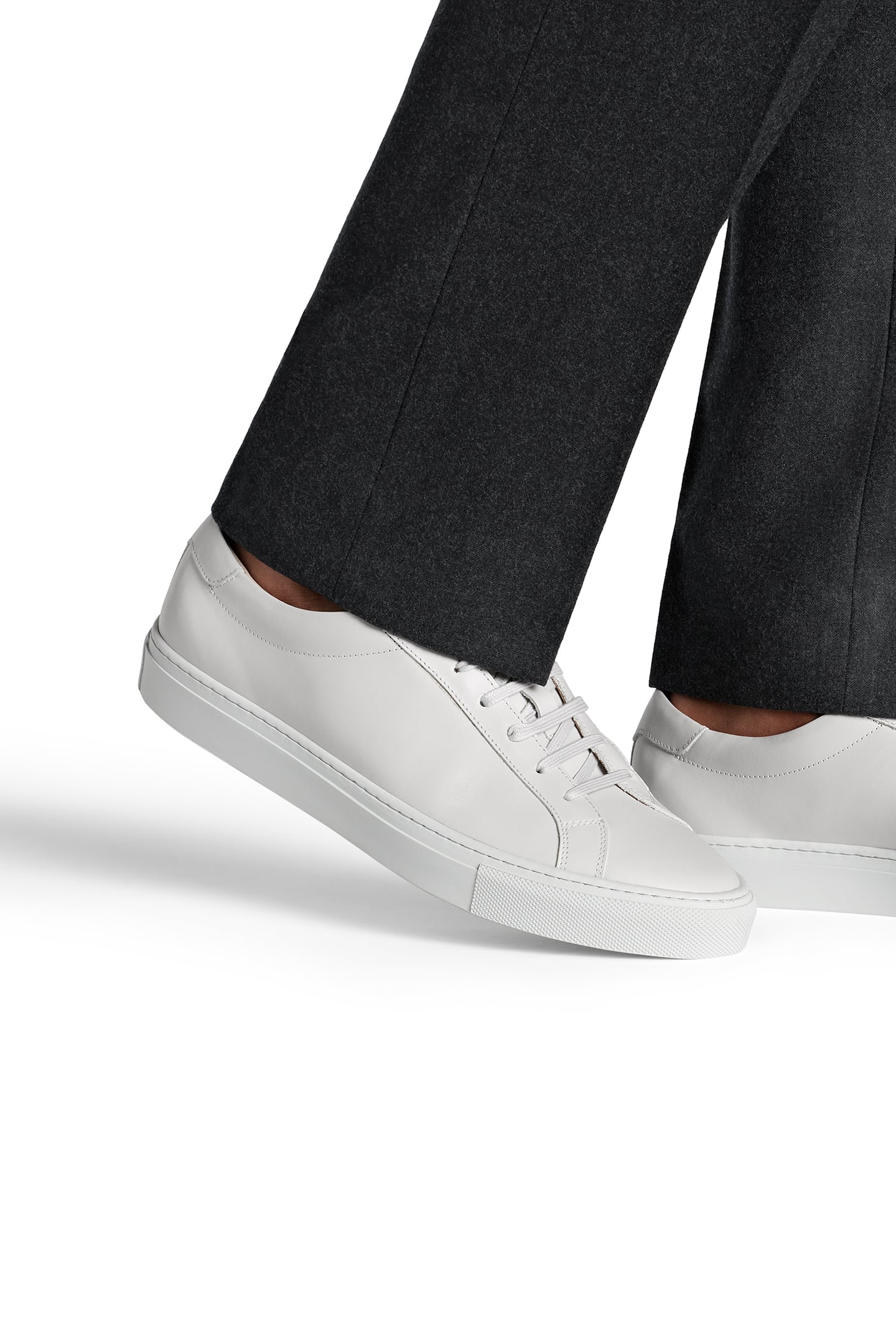 LEATHER-SNEAKER-LGREY LIGHT GREY 2