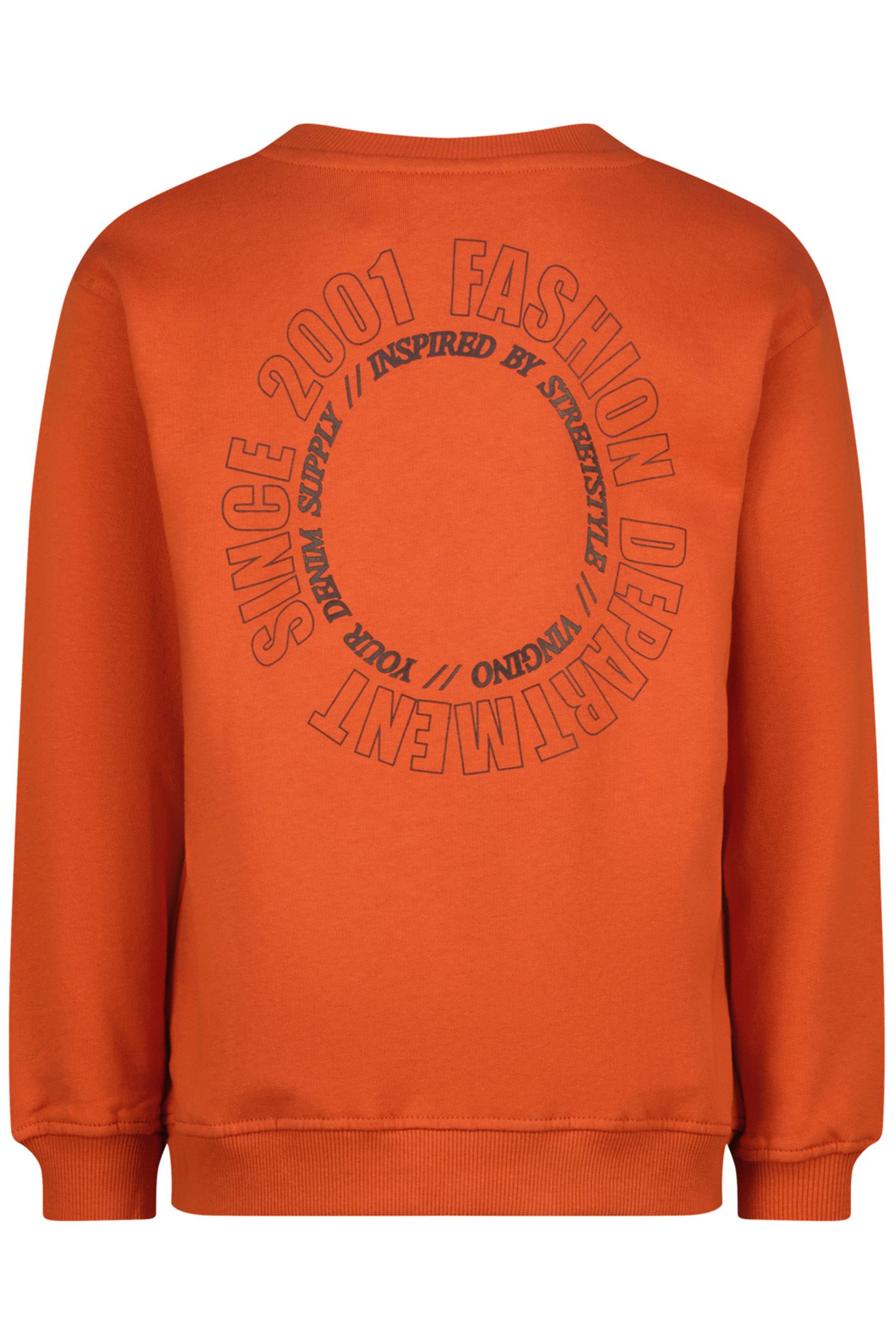BOYS NADILIE SWEATER MOCCA OTANGE 2